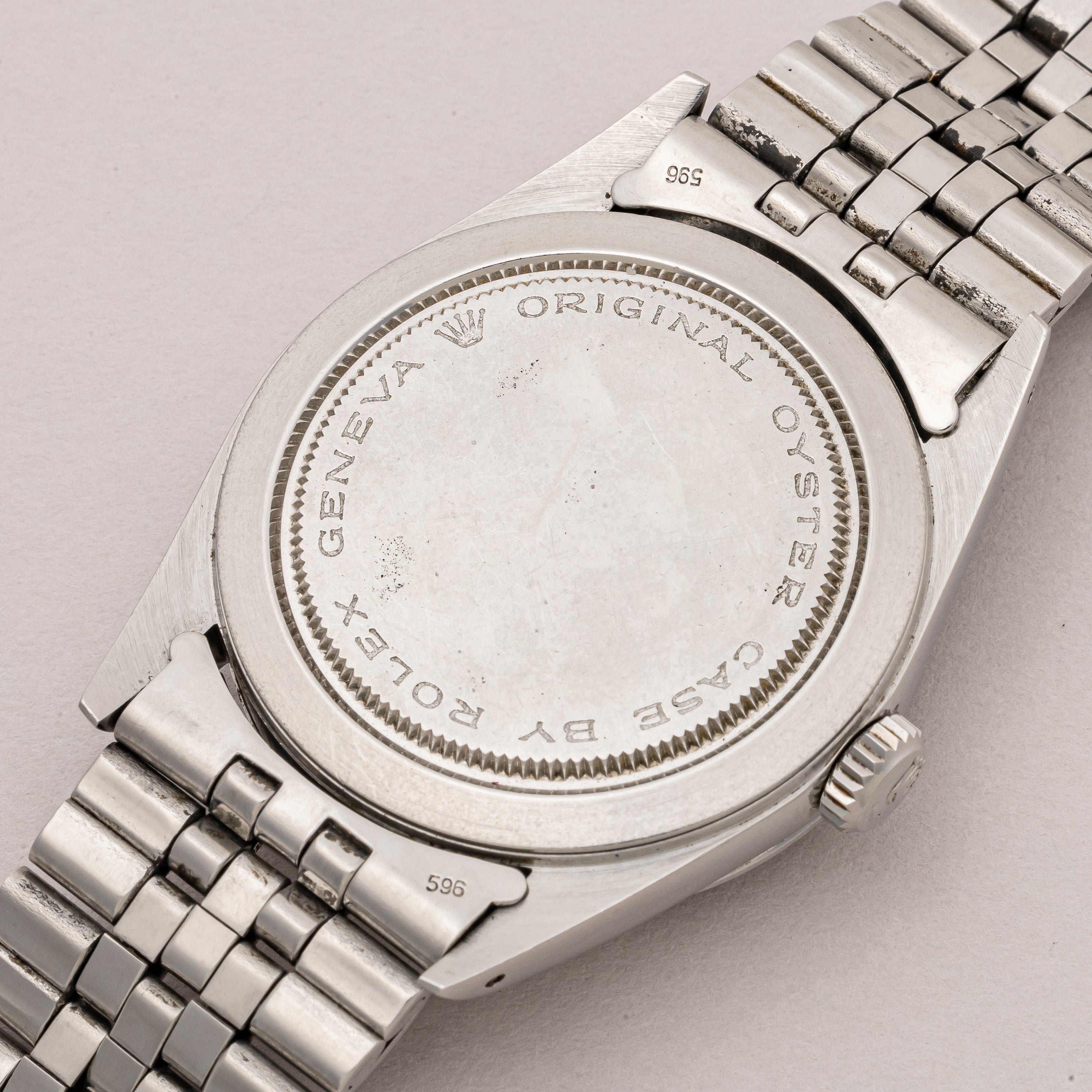 チューダー オイスタープリンス デイトデイ 1984年製 Ref.94710 シルバーダイヤル 箱、ギャラ、タグ付き