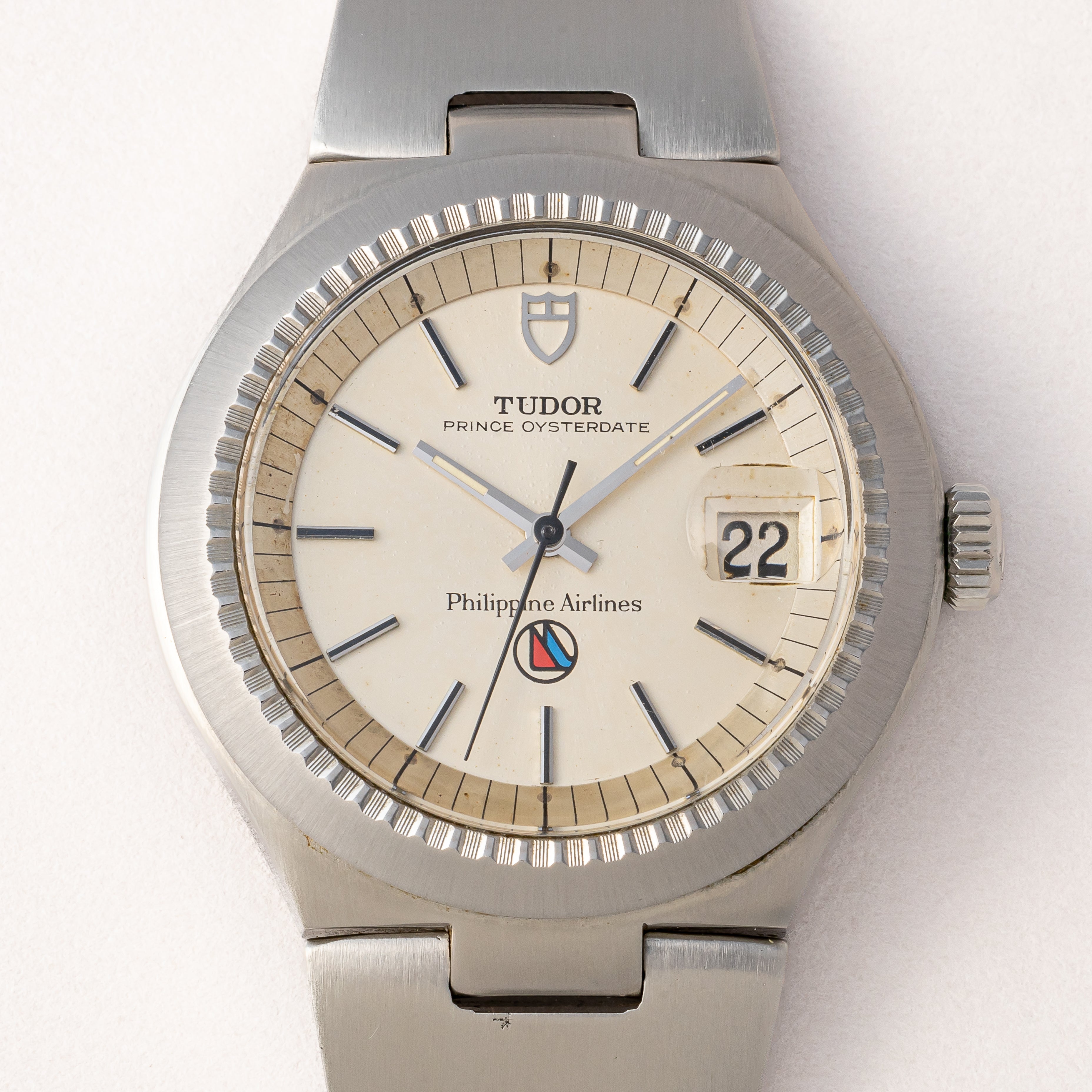チューダー プリンスオイスターデイト 1975年製 フィリピンエアライン Ref.9101/0