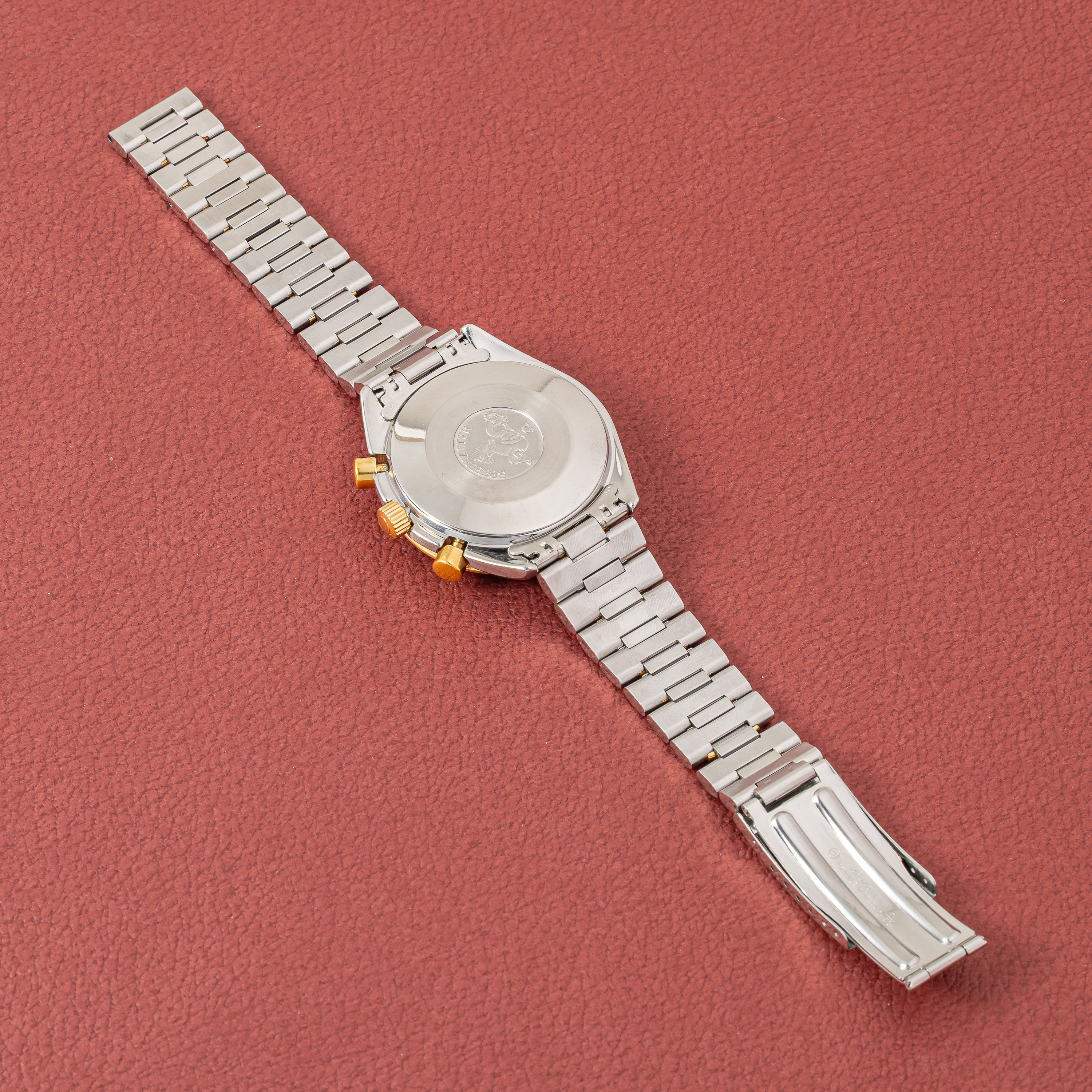 オメガ スピードマスター オートマチック コンビ 1990年代製 純正コンビブレス