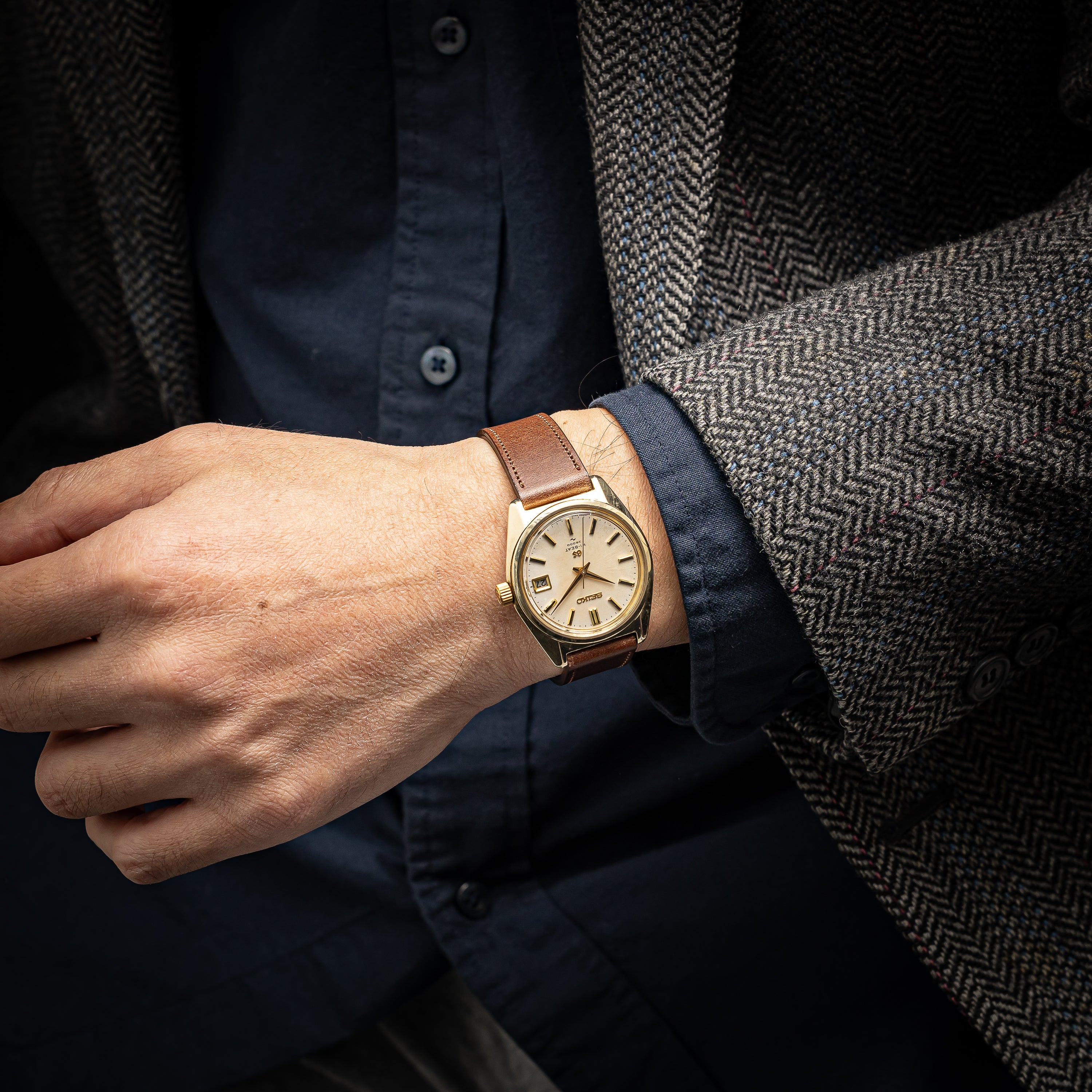 グランドセイコー ハイビート 36000 1970年製 Ref.4522-8000 CAPゴールド 45GS