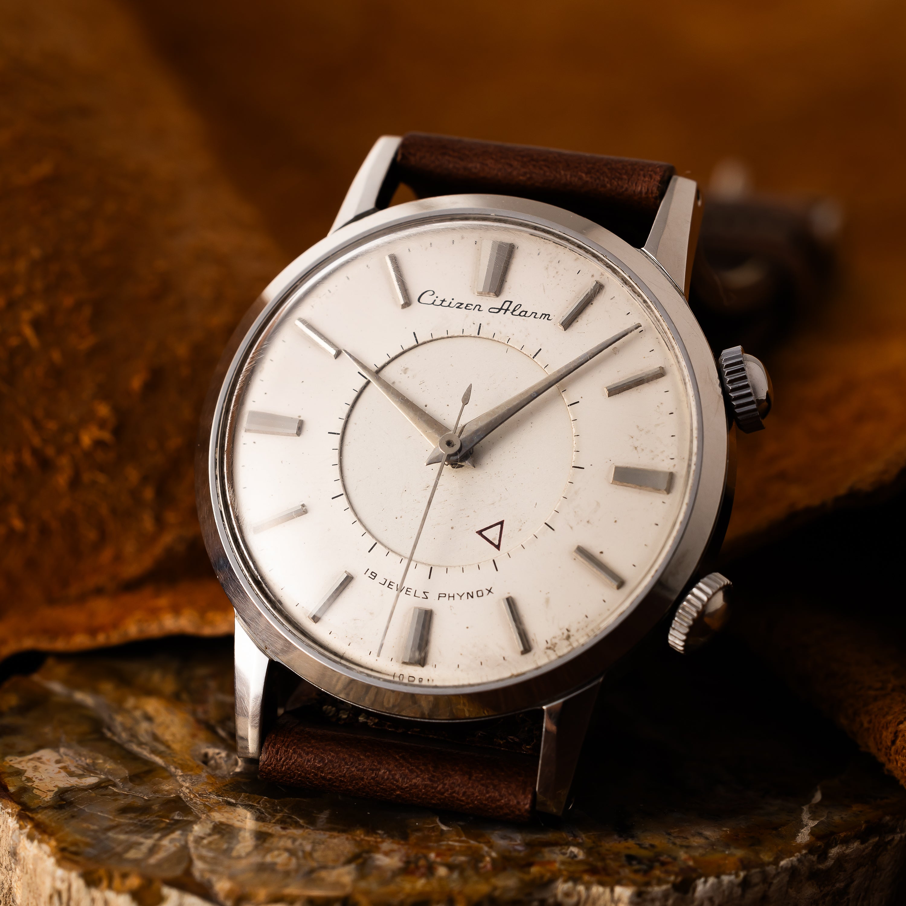 シチズンアラーム 1950年代製 Ref.1407057 初期 ルクルトフェイス