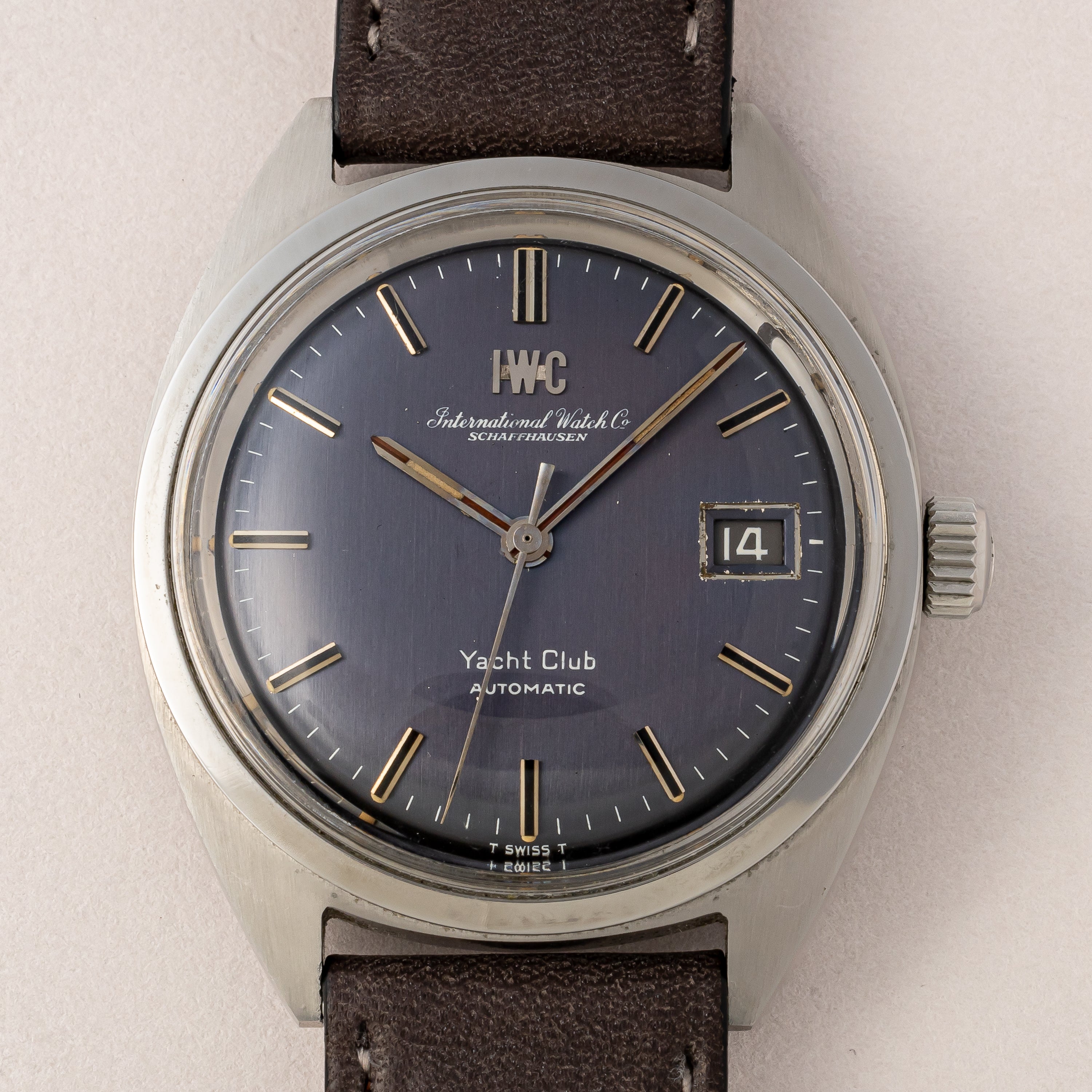 IWC ヨットクラブ 1966年製 Ref.811A ブルーダイヤル Cal.8541 ペラトン式自動巻き