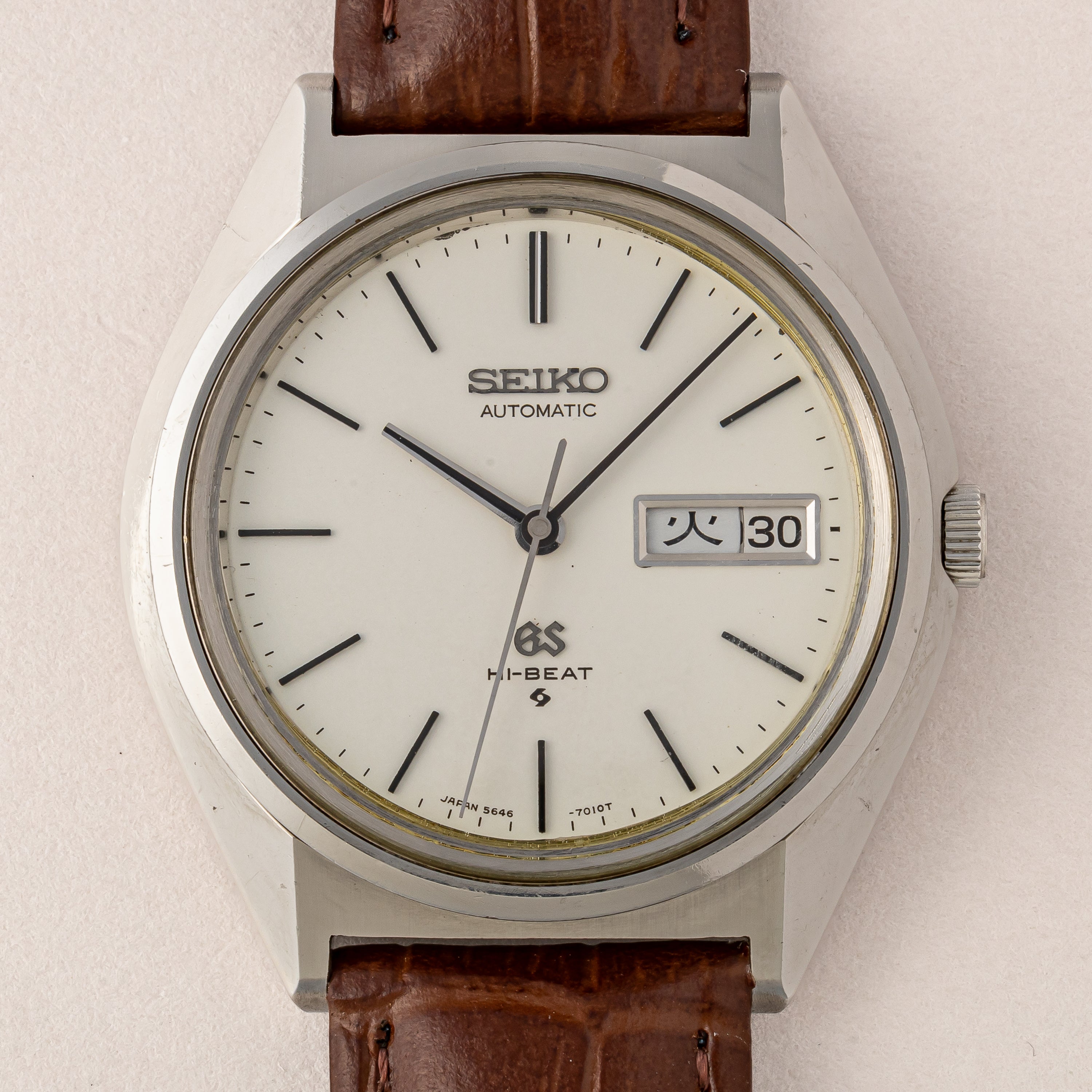 グランドセイコー ハイビート 1970年製 Ref.5646-7010 56GS デイデイト