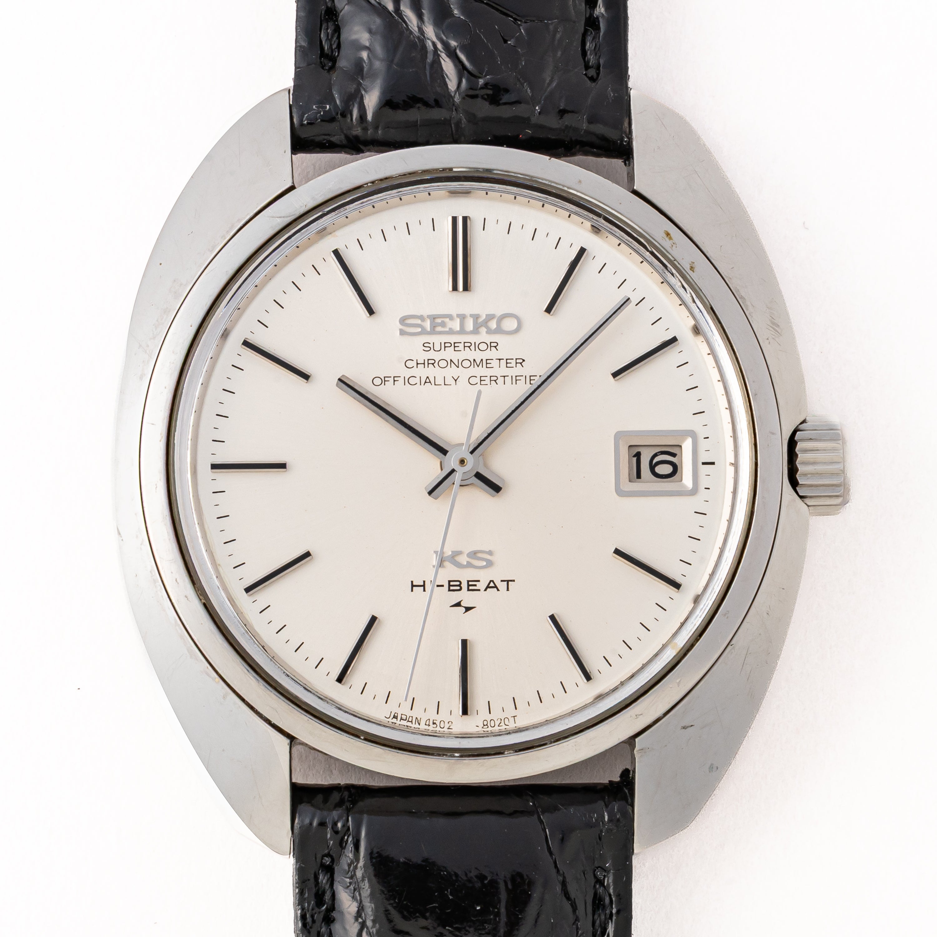 キングセイコー スーペリアクロノメーター 1969年製Ref.4502-8010 45KS 10振動手巻き