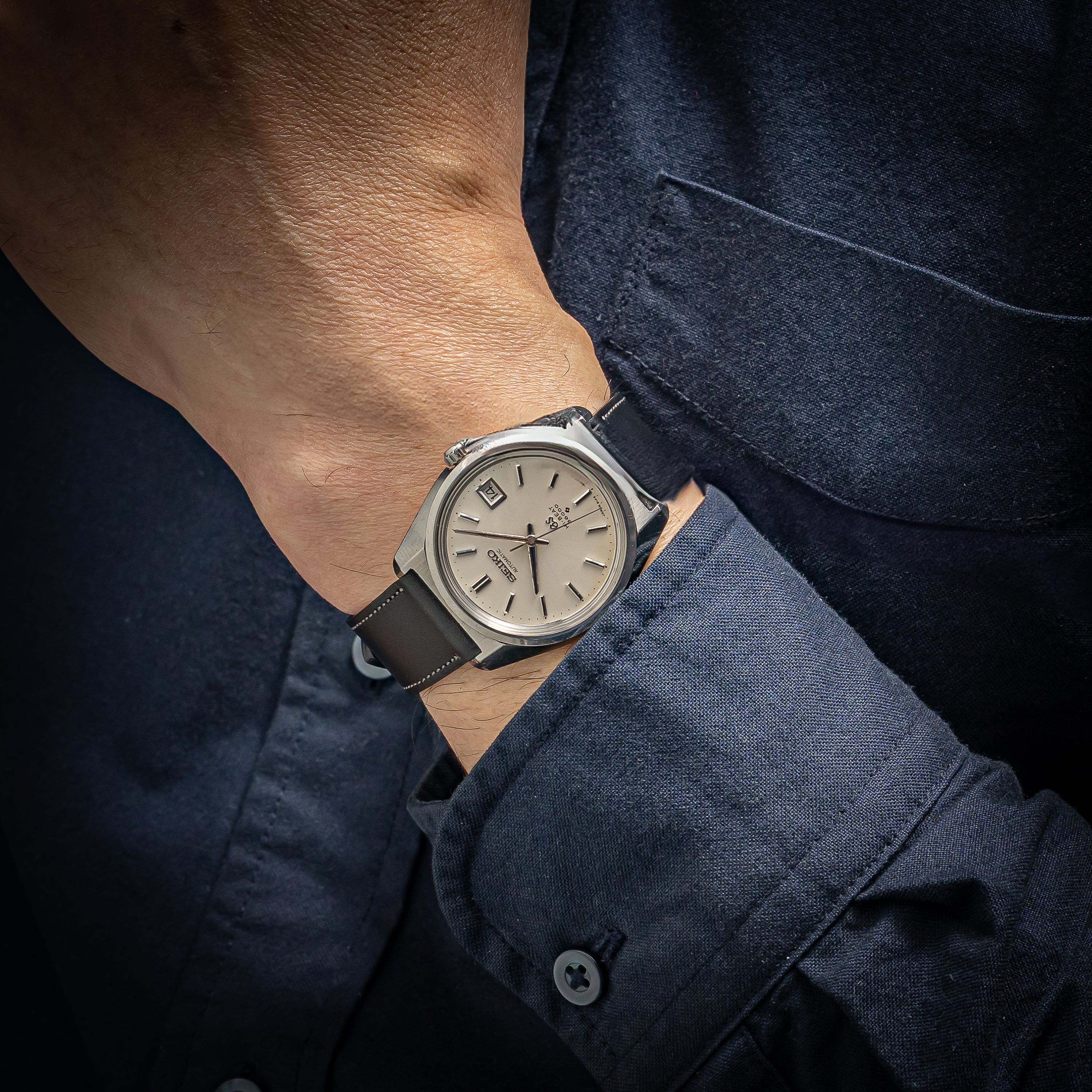 グランドセイコー 61GS 10振動自動巻き 36000 1969年製 Ref.6145-8000