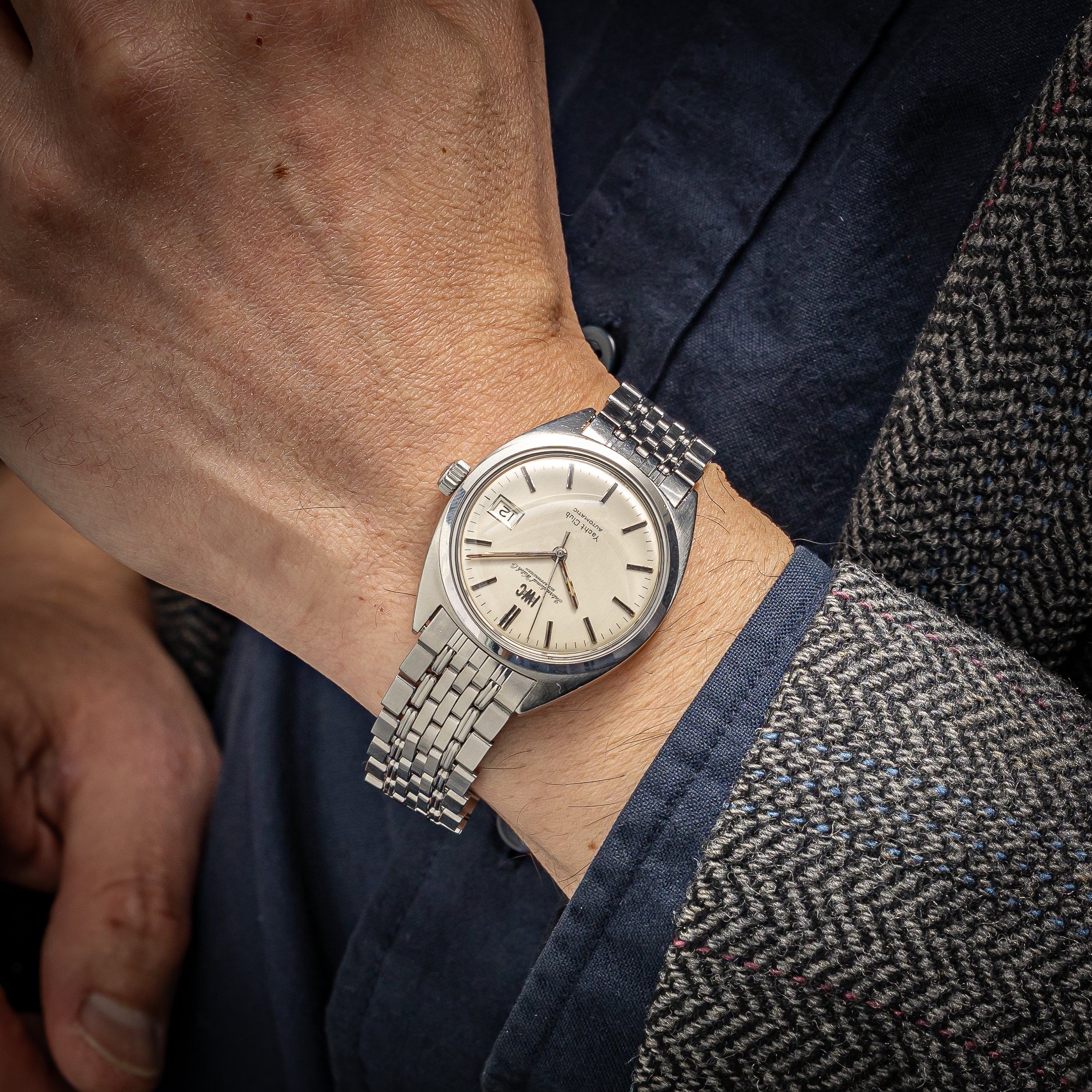 IWC ヨットクラブ 1966年製 Ref.R811A ペラトン式自動巻き Cal.8541 純正ゲイフレアーブレス