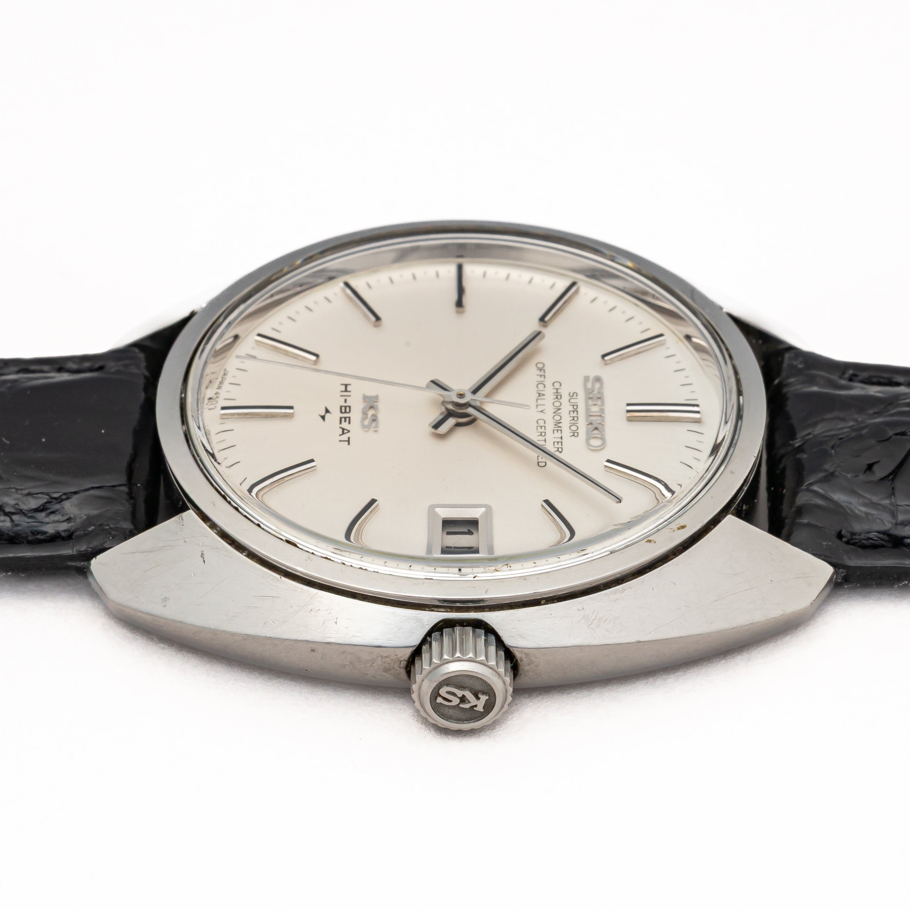 キングセイコー スーペリアクロノメーター 1969年製Ref.4502-8010 45KS 10振動手巻き