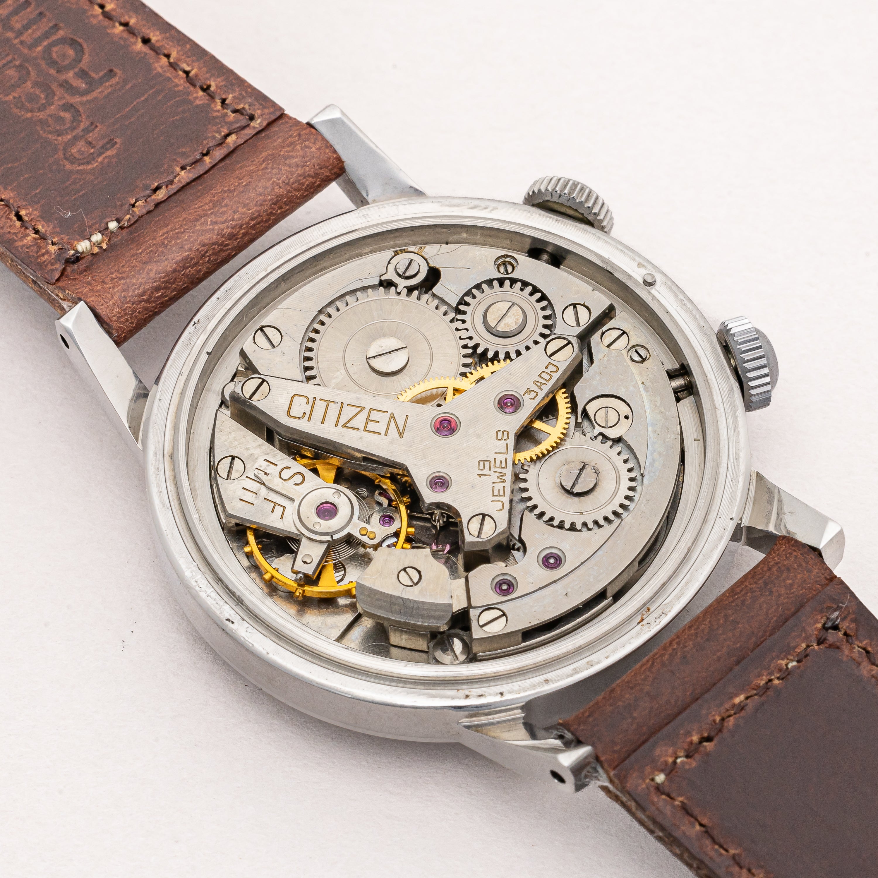 シチズンアラーム 1950年代製 Ref.1407057 初期 ルクルトフェイス