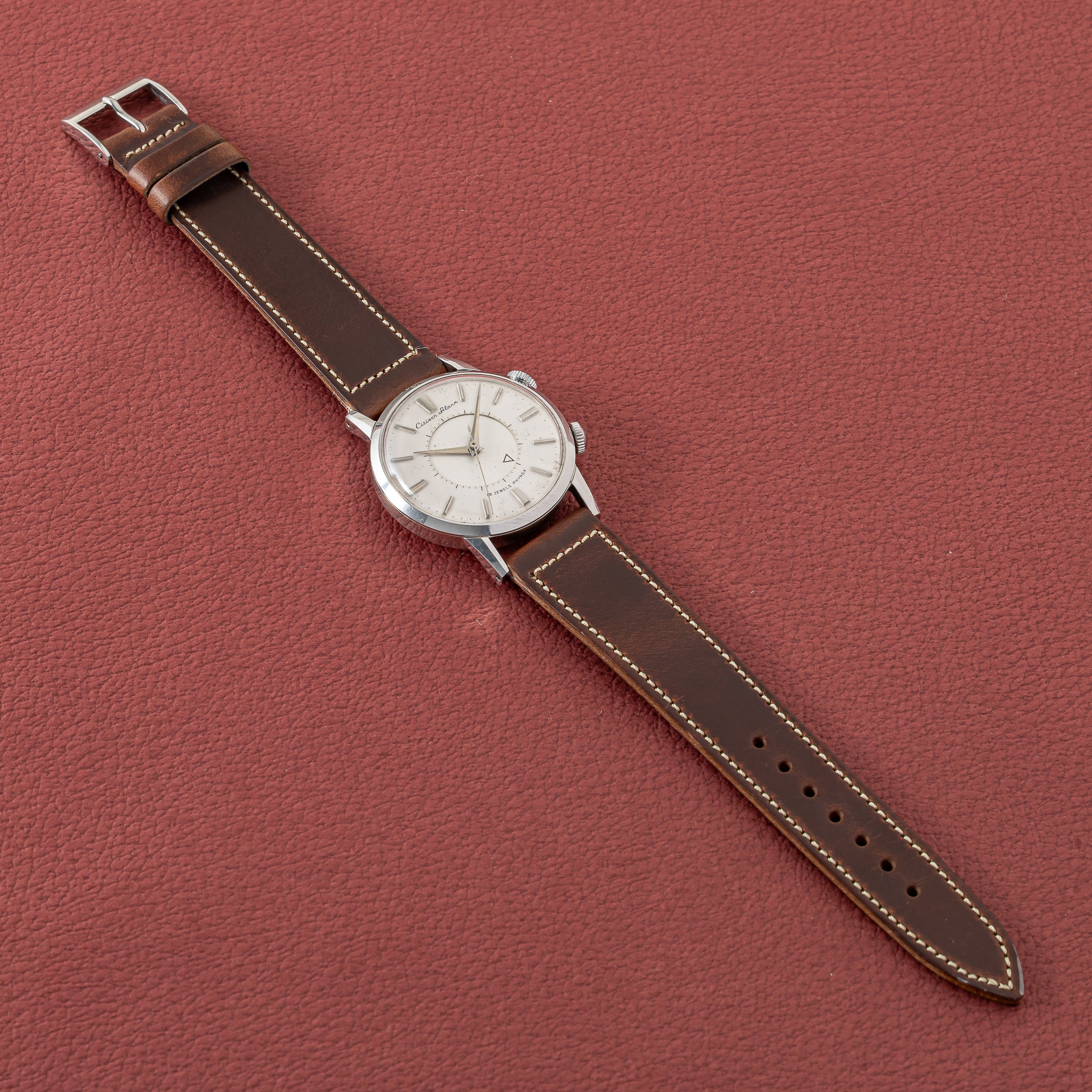 シチズンアラーム 1950年代製 Ref.1407057 初期 ルクルトフェイス