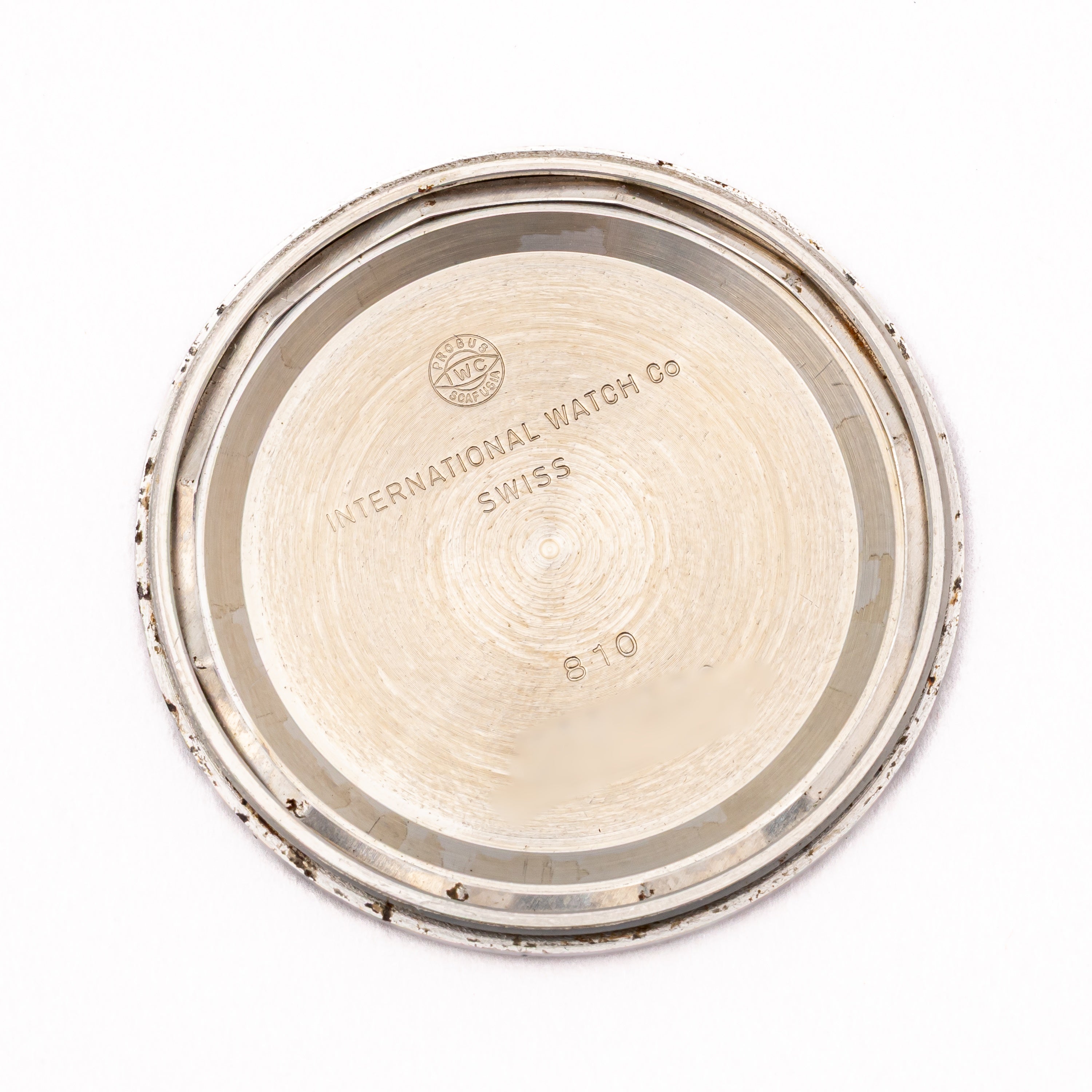 IWC ラウンド 1970年製/昭和45年製 Ref.810 手巻き Cal.89 スクリューバックケース お魚リューズ