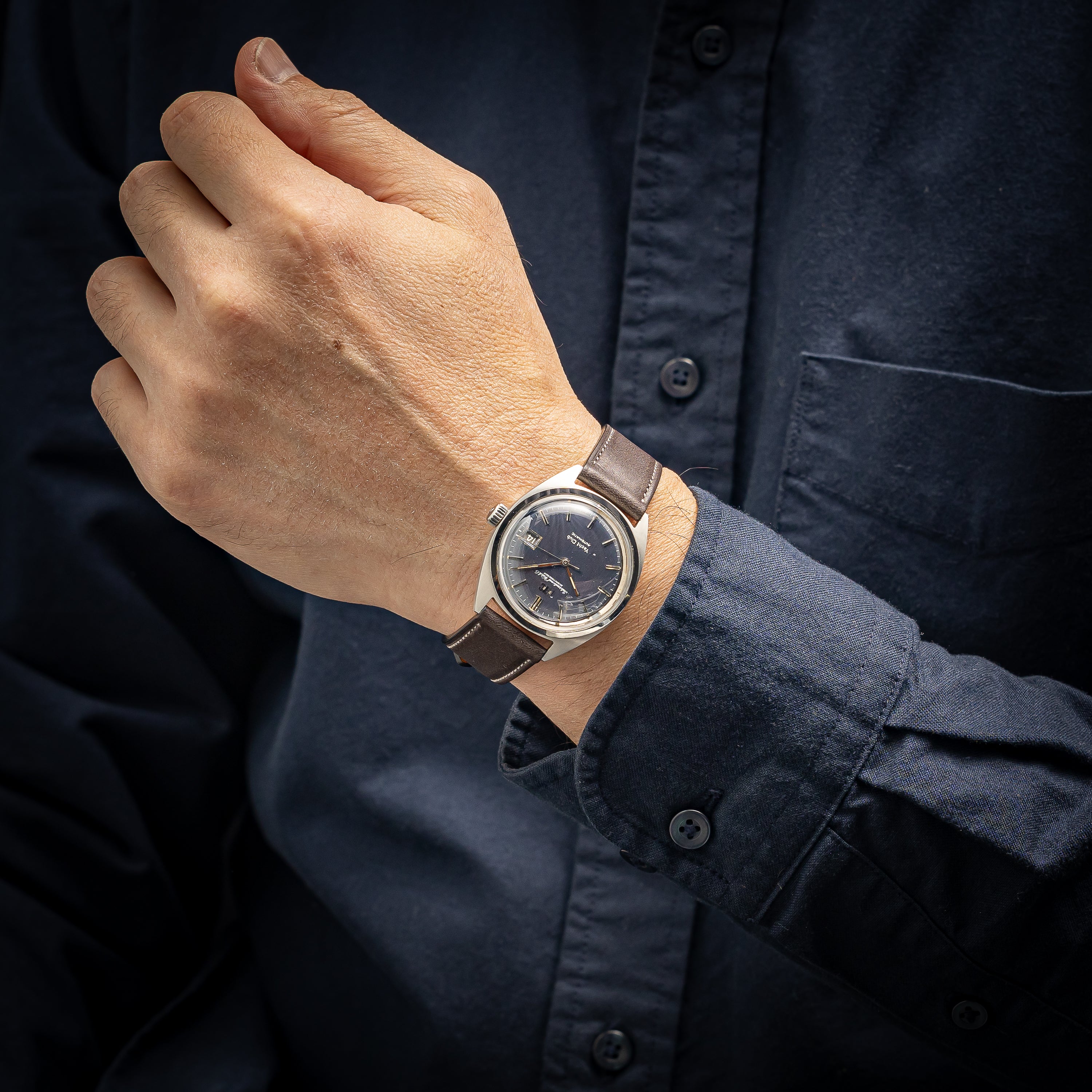 IWC ヨットクラブ 1966年製 Ref.811A ブルーダイヤル Cal.8541 ペラトン式自動巻き