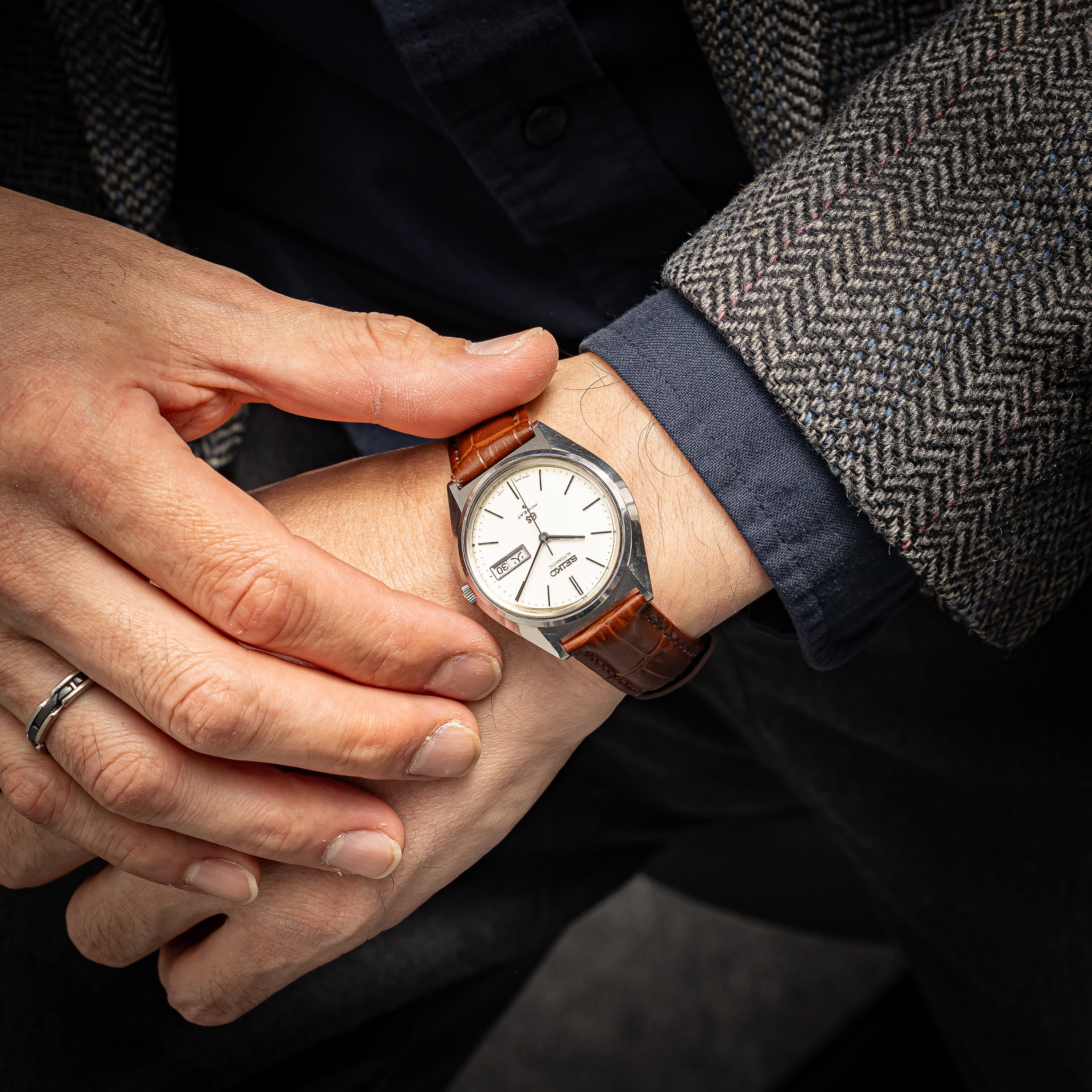 グランドセイコー ハイビート 1970年製 Ref.5646-7010 56GS デイデイト