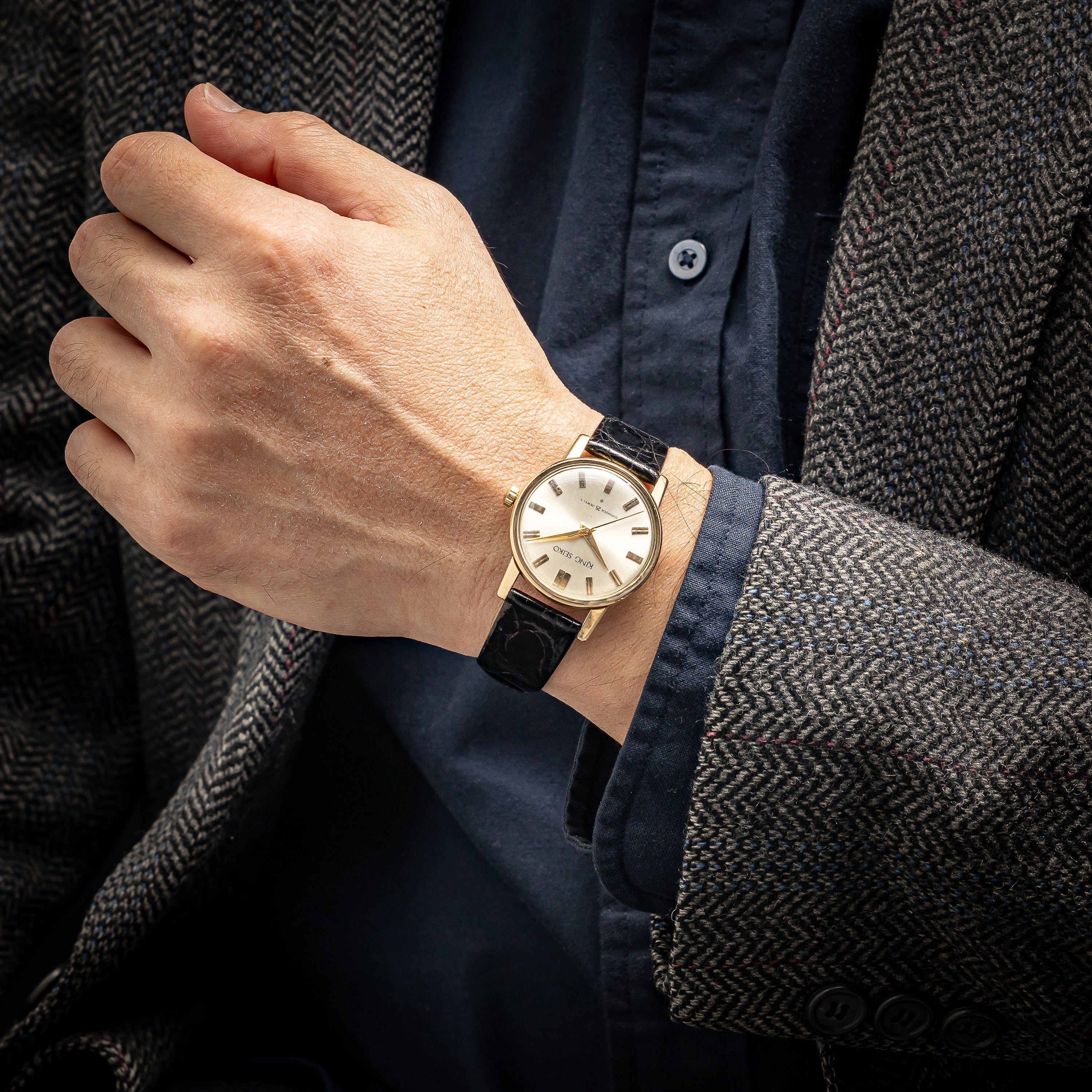 キングセイコーファーストモデル 1961年製 SD文字盤 Ref.J14102E