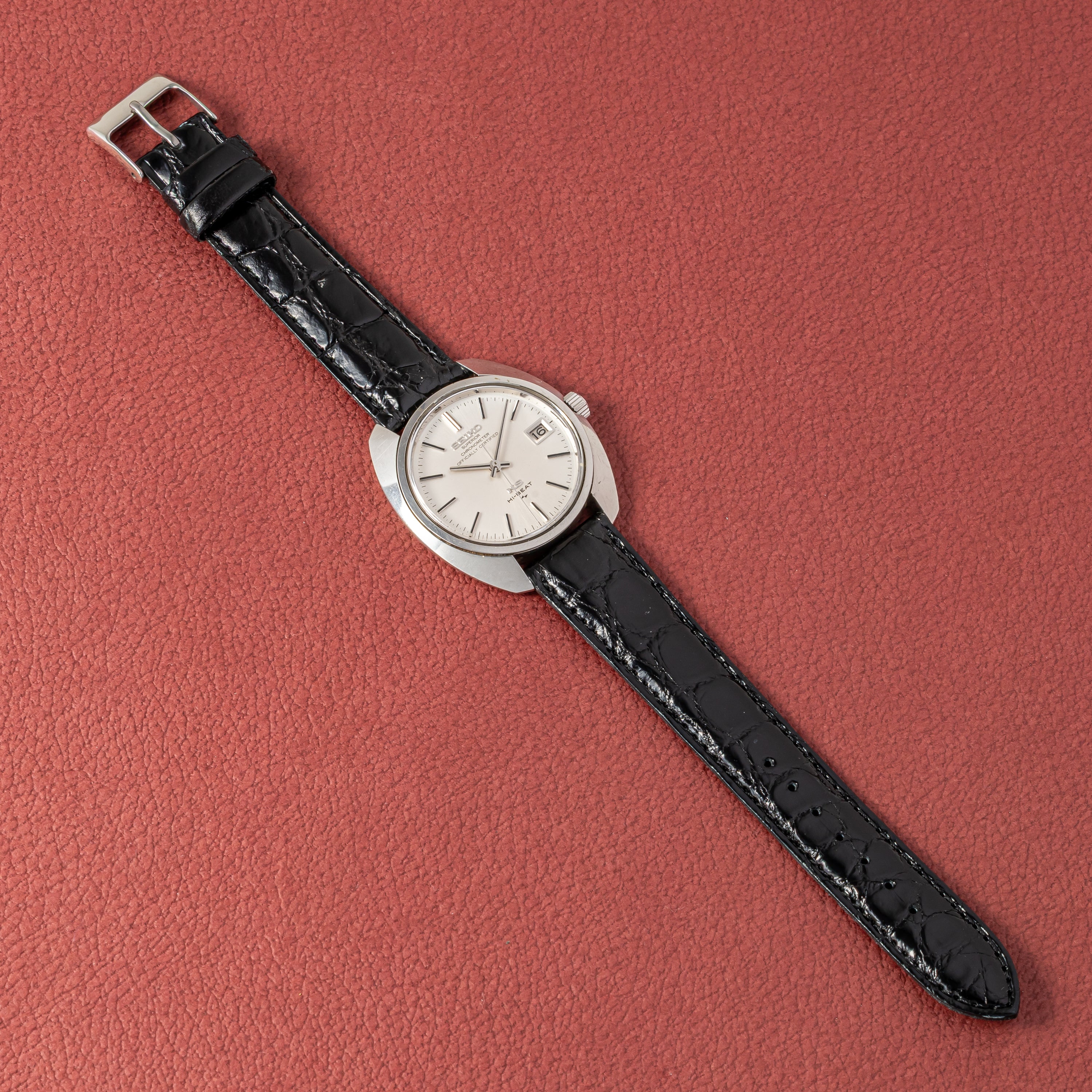 キングセイコー スーペリアクロノメーター 1969年製Ref.4502-8010 45KS 10振動手巻き