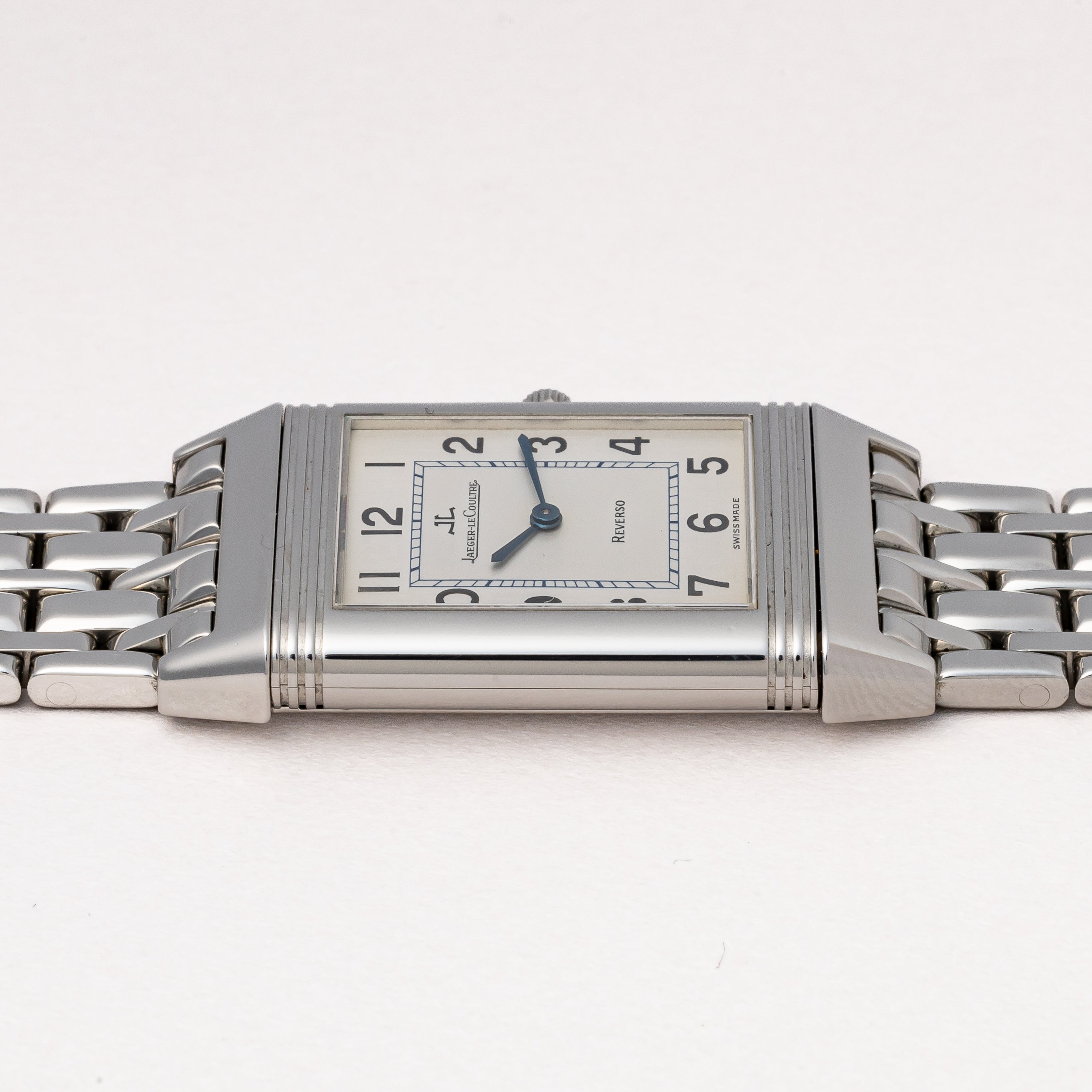 ジャガールクルト レベルソ クラシック 1990年代製 Ref.250.880.862 箱、タグ付き 純正ブレス