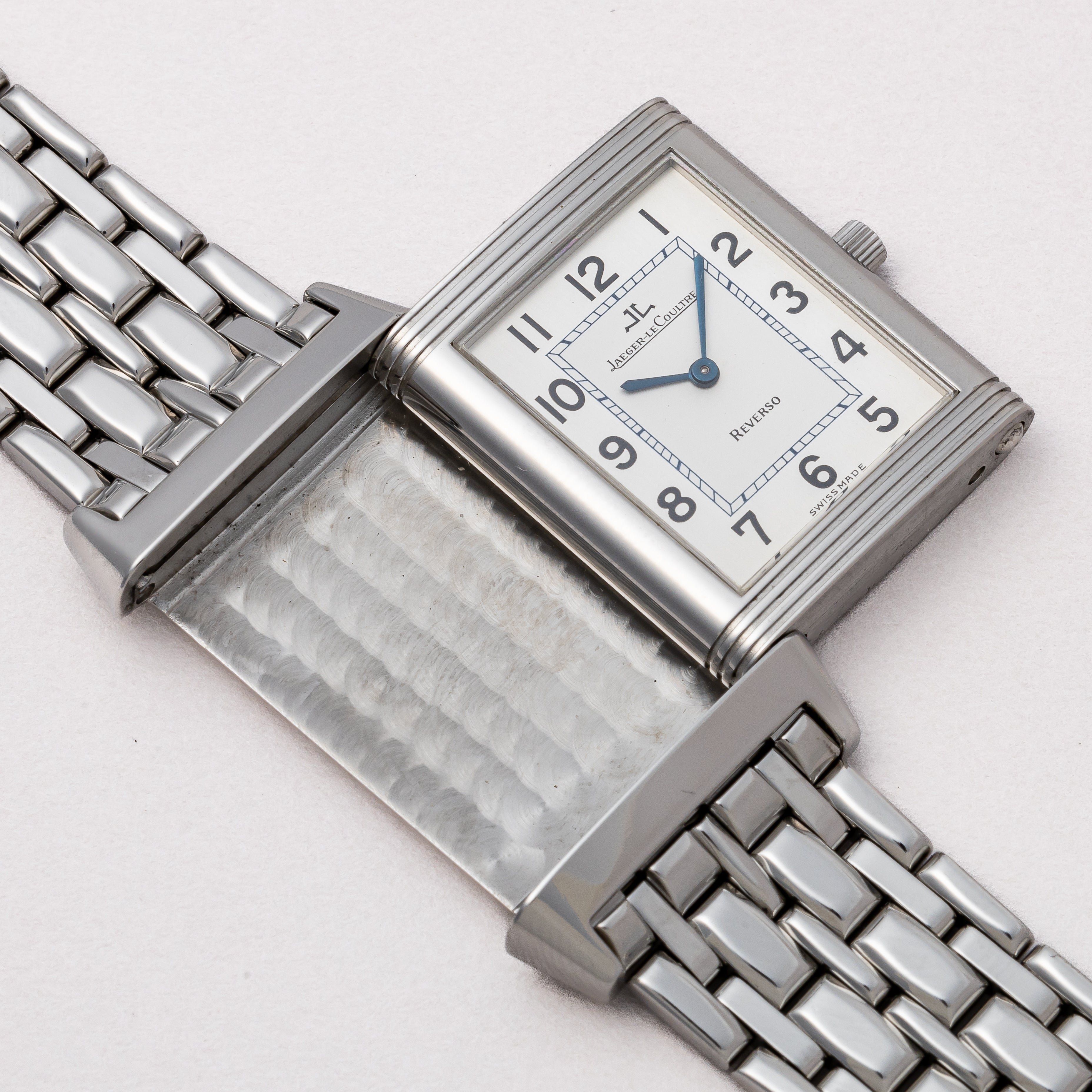 ジャガールクルト レベルソ クラシック 1990年代製 Ref.250.880.862 箱、タグ付き 純正ブレス