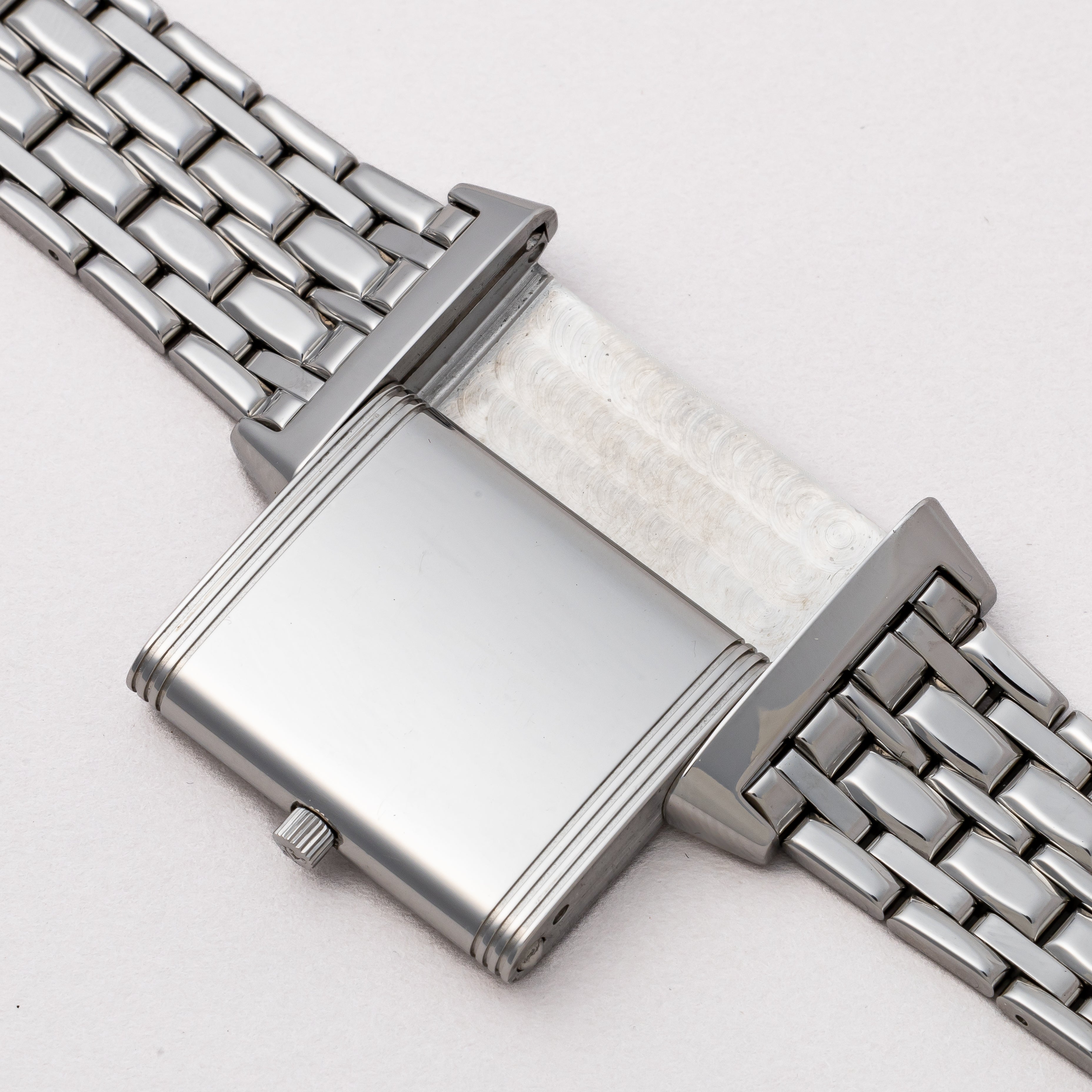 ジャガールクルト レベルソ クラシック 1990年代製 Ref.250.880.862 箱、タグ付き 純正ブレス