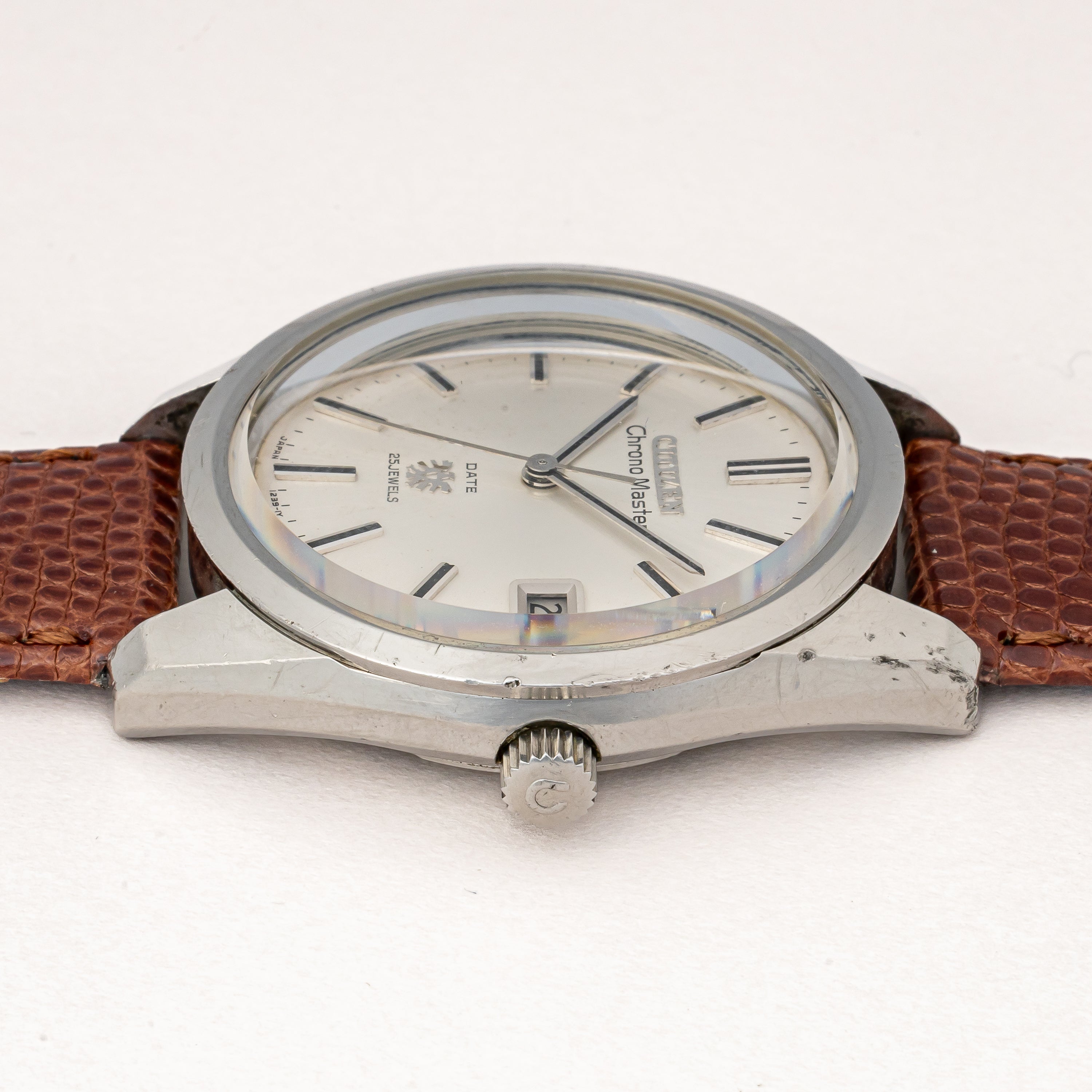 シチズン クロノマスター初期型 手巻き25石 1968年製 Ref.HODS 2901-Y 鷲メダル