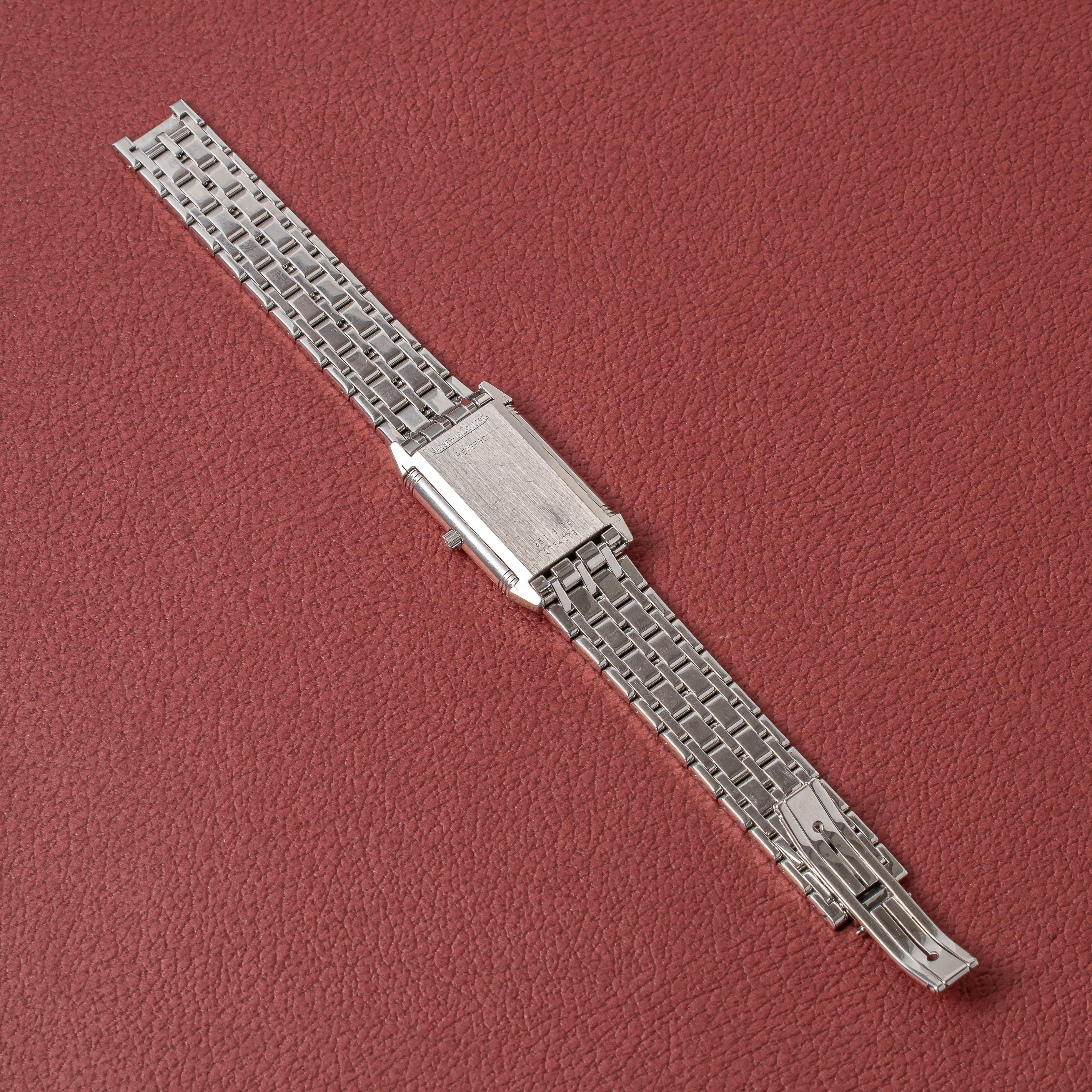 ジャガールクルト レベルソ クラシック 1990年代製 Ref.250.880.862 箱、タグ付き 純正ブレス