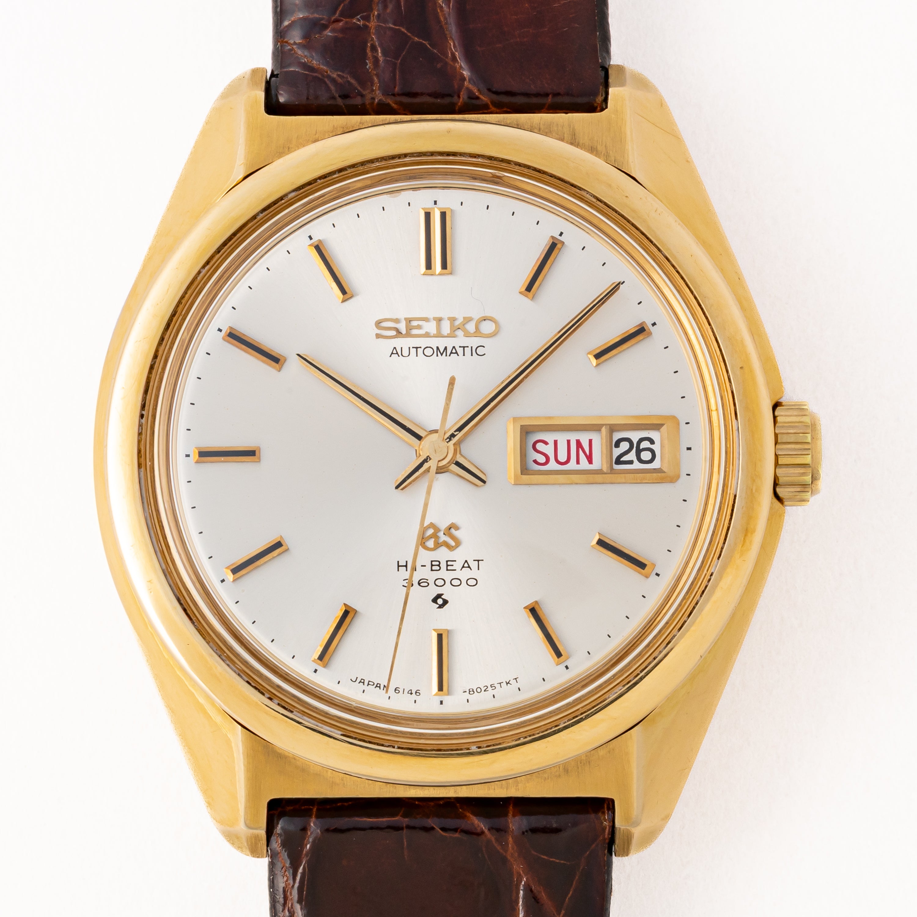 グランドセイコー 18金無垢 1969年製 Ref.6146-8000 10振動自動巻き