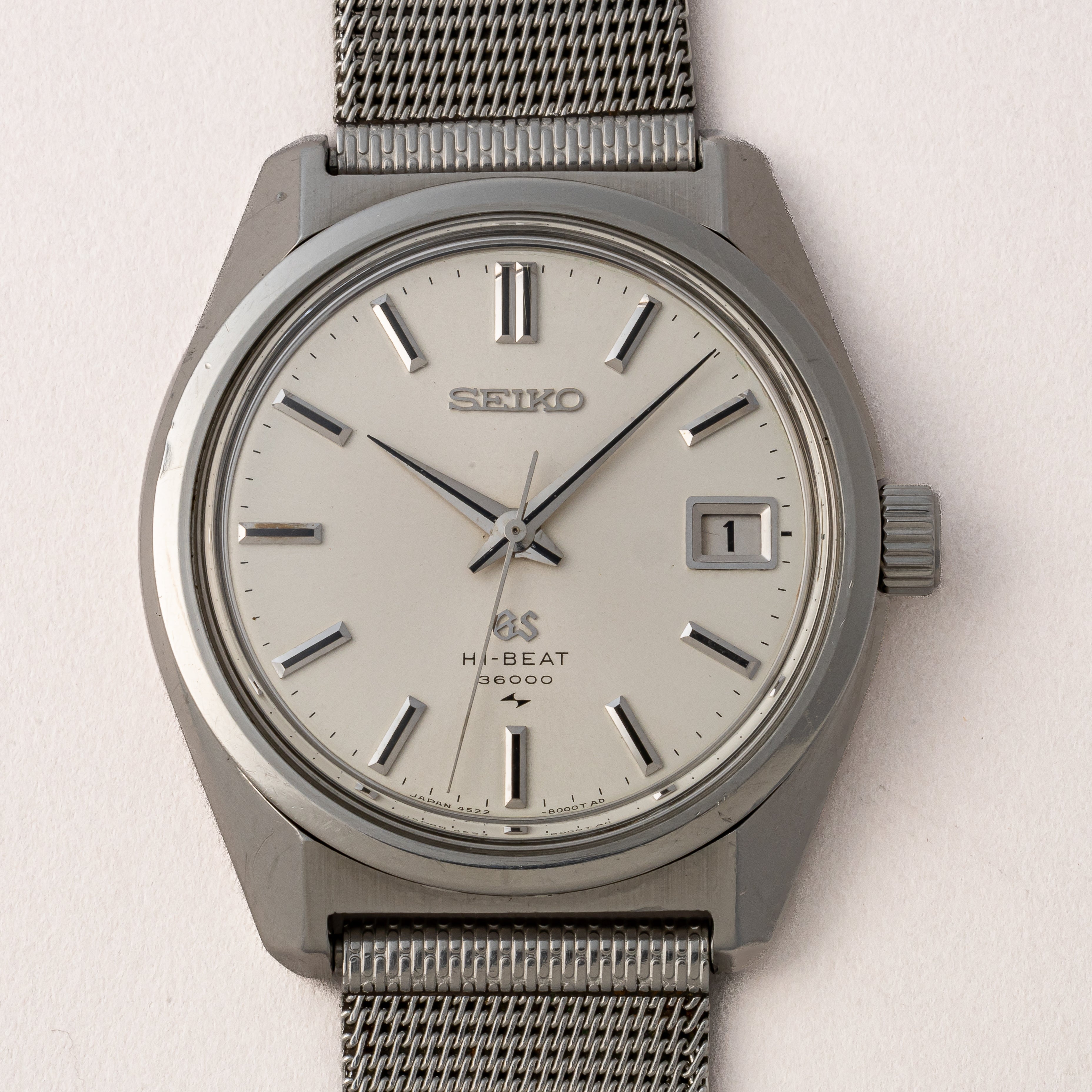 グランドセイコー ハイビート 36000 1968年製 Ref.4522-8000 手巻き 45GS