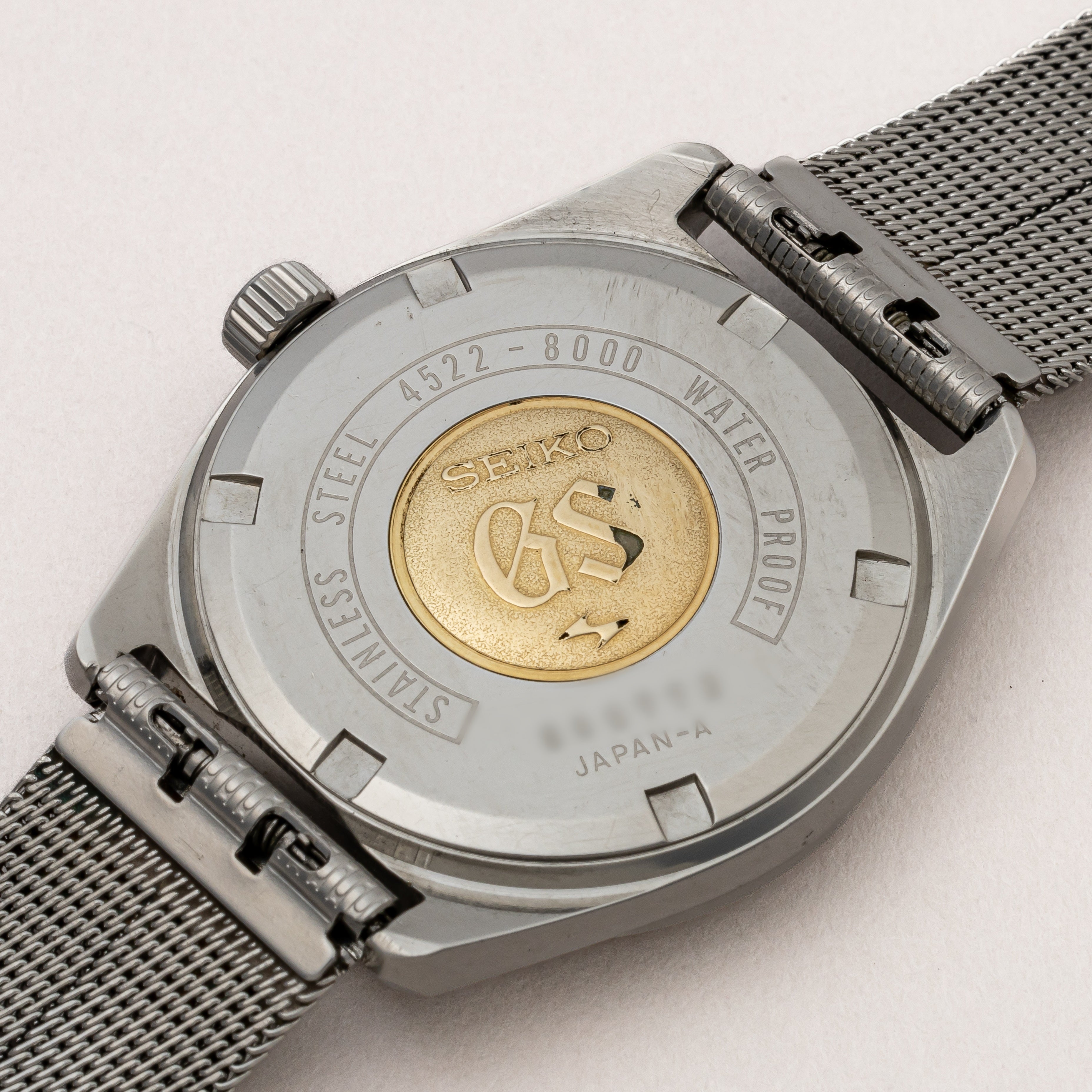 グランドセイコー ハイビート 36000 1968年製 Ref.4522-8000 手巻き 45GS