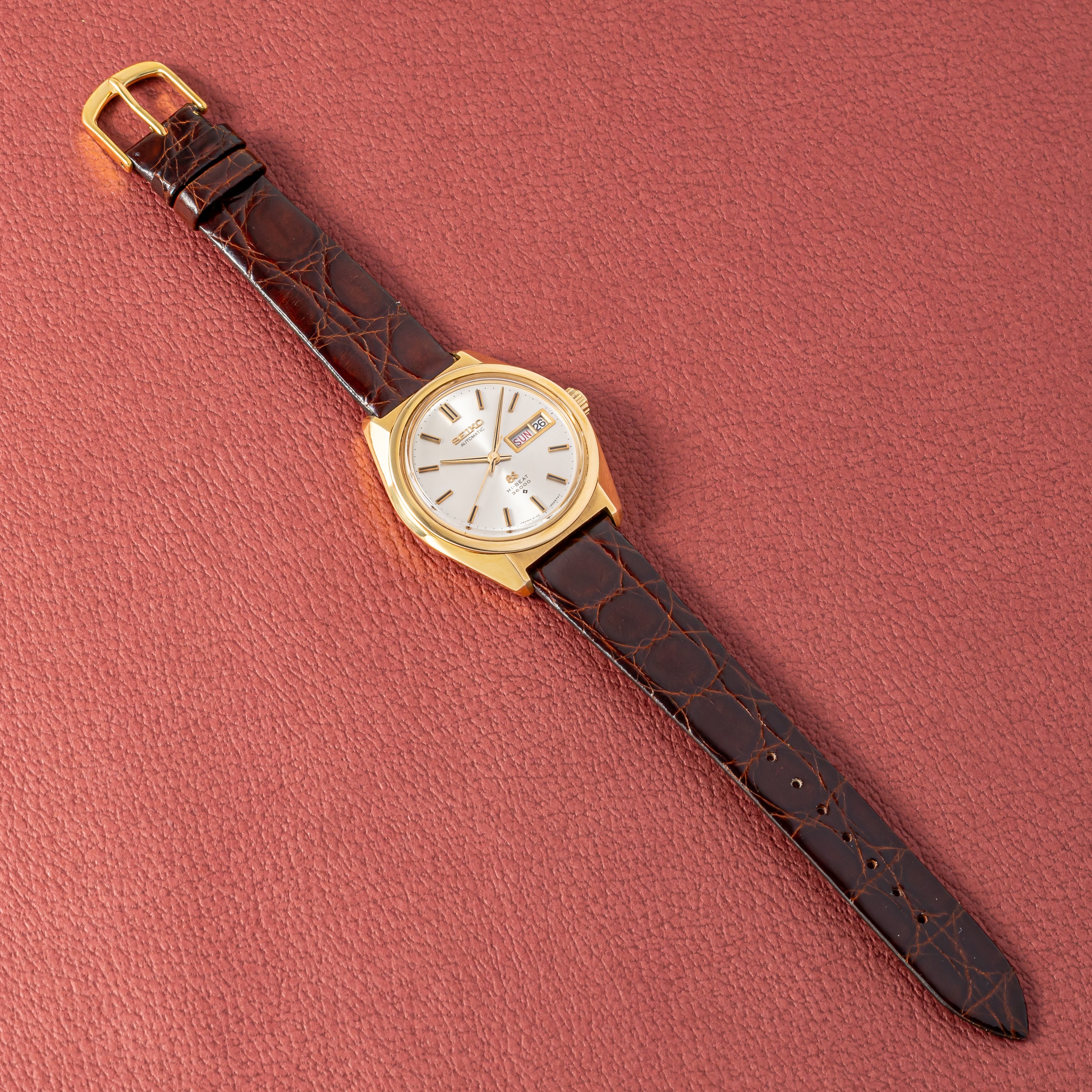 グランドセイコー 18金無垢 1969年製 Ref.6146-8000 10振動自動巻き