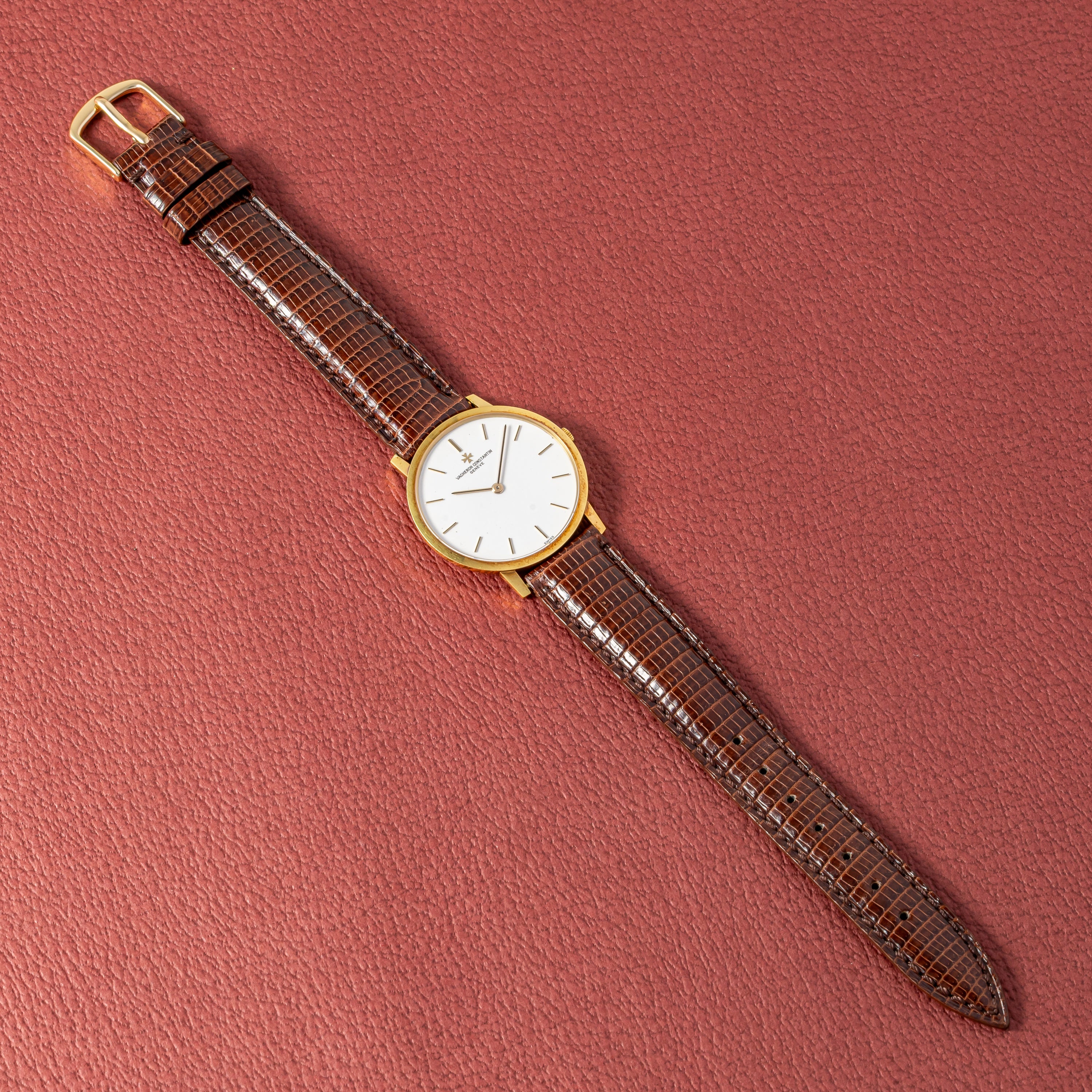 ヴァシュロン・コンスタンタン 18金無垢薄型ラウンドケース 1970年代製 手巻き Cal.1003/1 Ref.33003