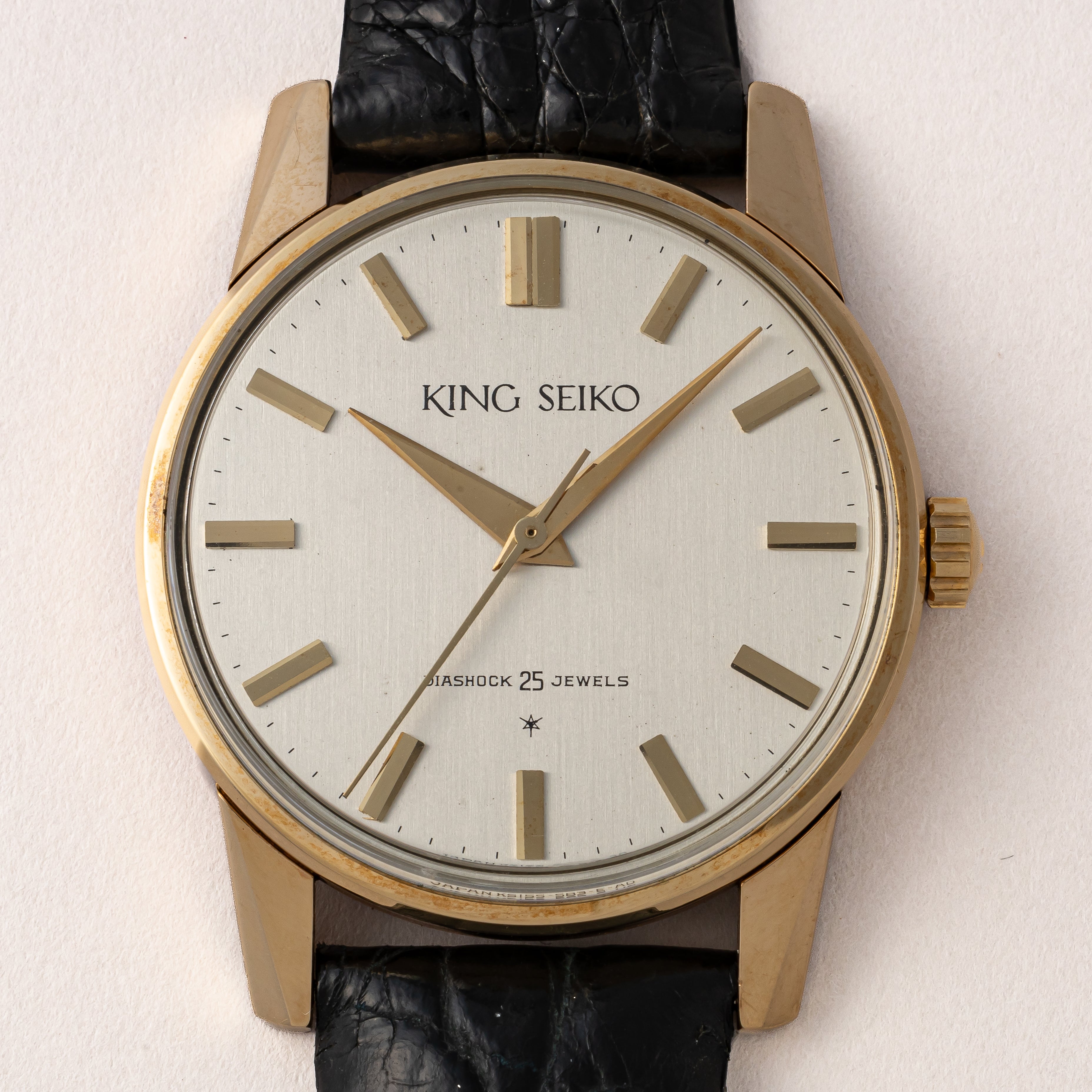 キングセイコー ファーストモデル 1963年製 Ref.15034 KS 純正尾錠付き