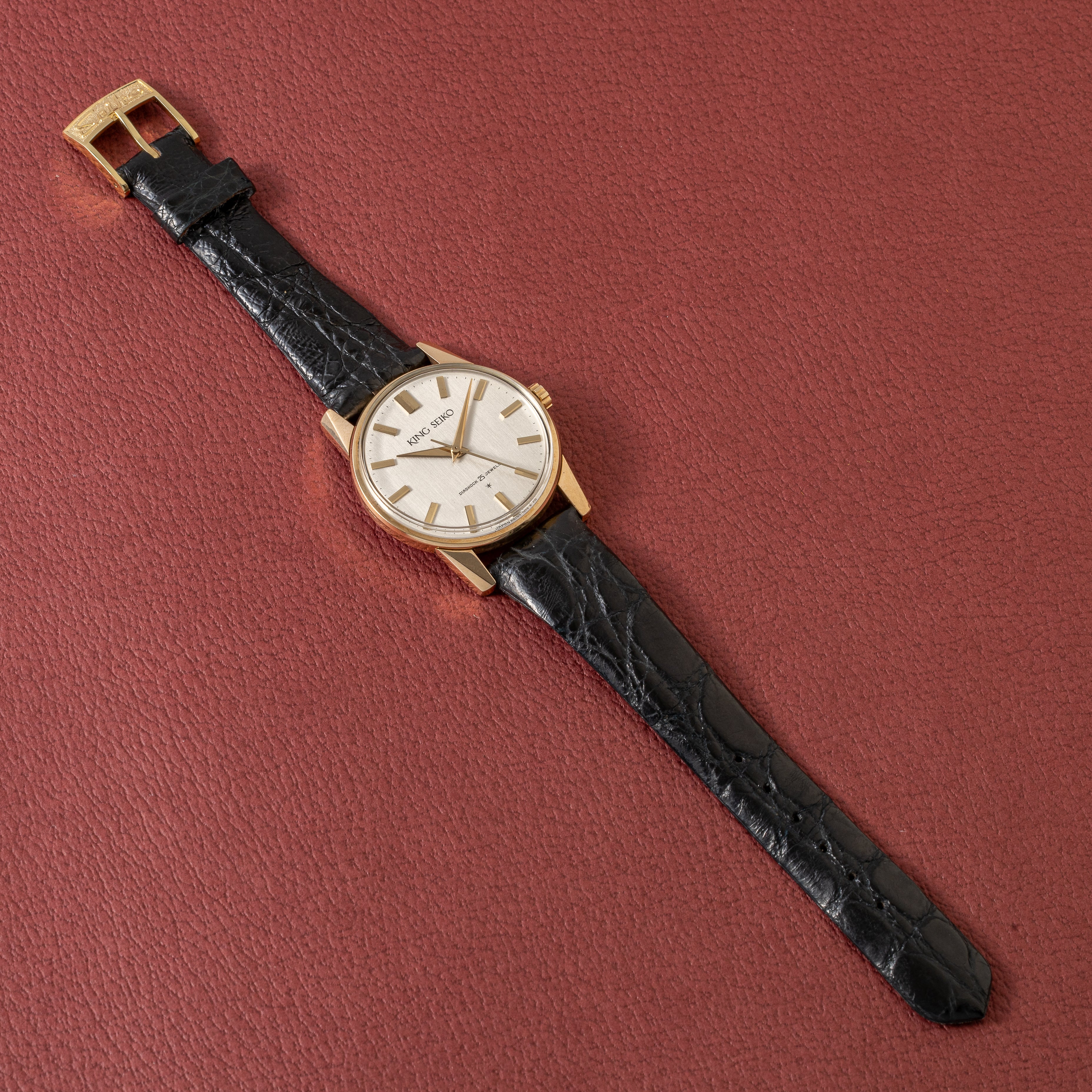 キングセイコー ファーストモデル 1963年製 Ref.15034 KS 純正尾錠付き