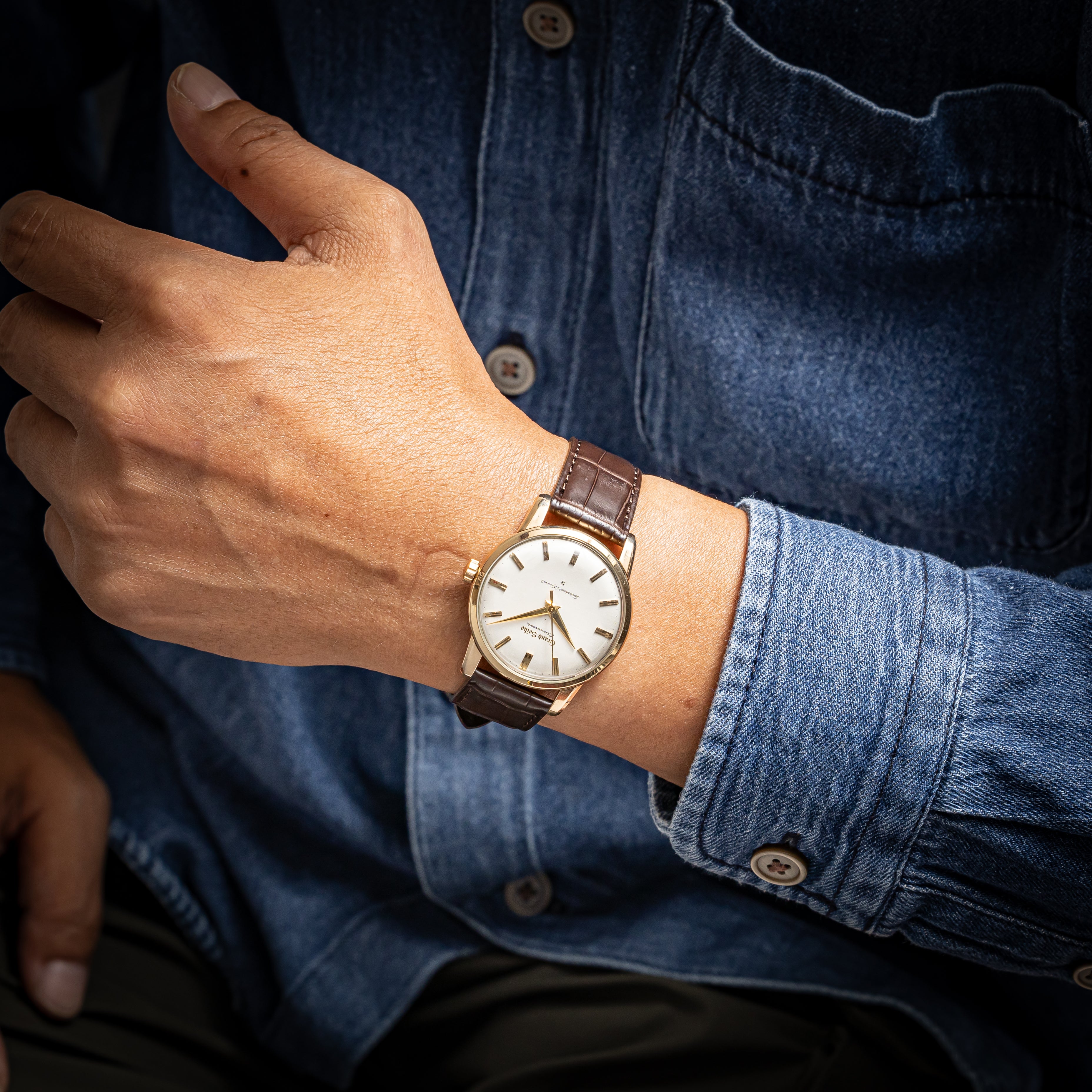 グランドセイコー ファーストモデル 1962年製 Ref.J14070E GS アップライトダイヤル