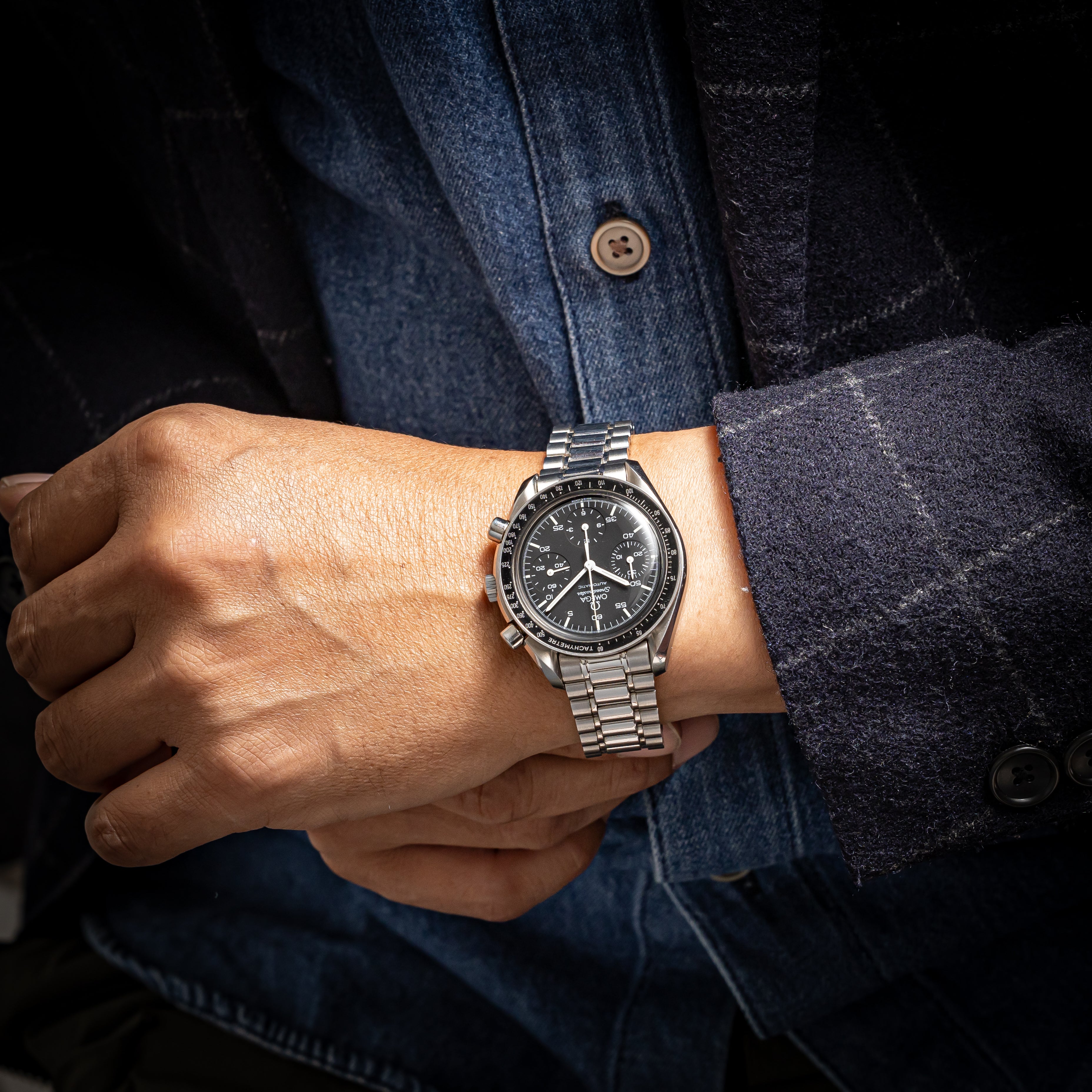 オメガ スピードマスター オートマチック 1999年製 Ref.3510.50.00 ギャラ付き