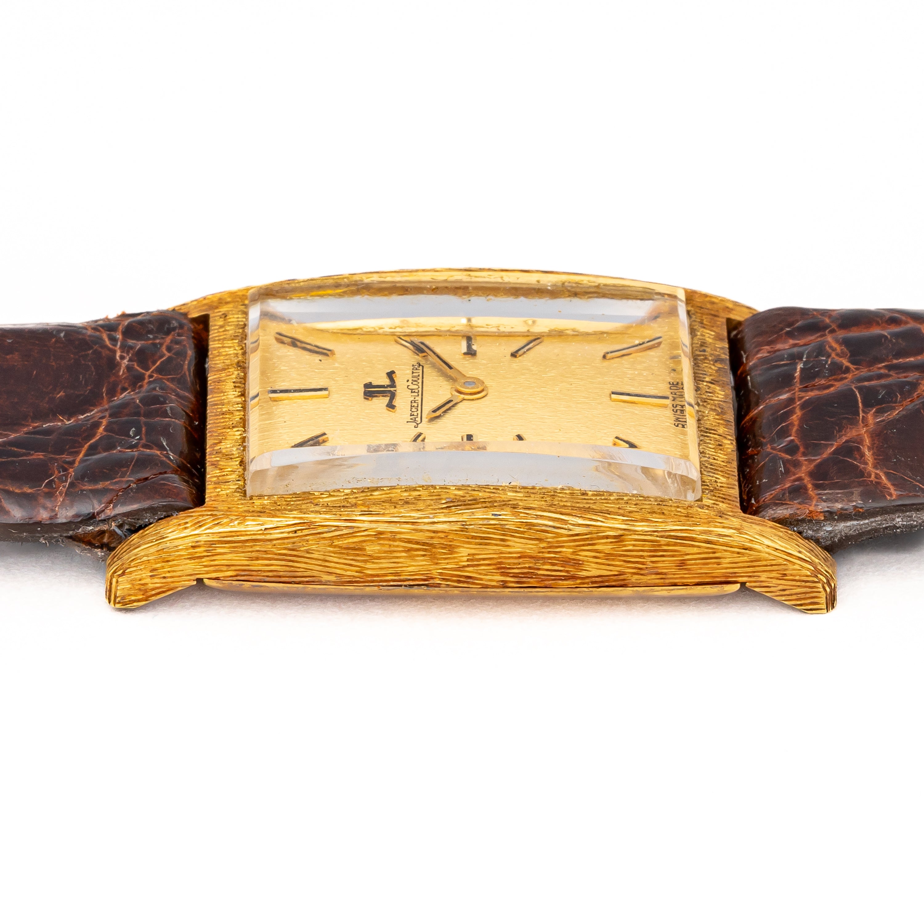 ジャガールクルト レクタンギュラー 手巻き 1960年代製 18金無垢 Ref.9012 Cal.818/2