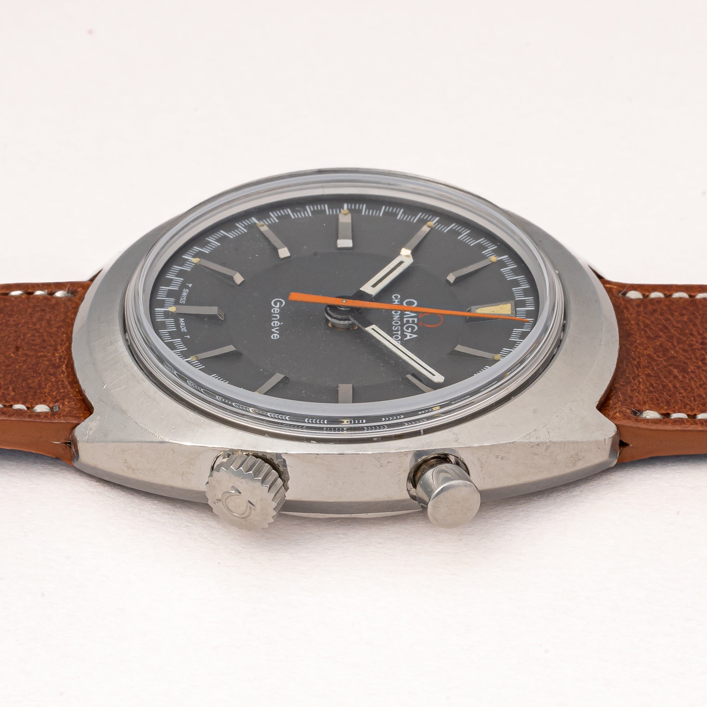 オメガ クロノストップ 1969年製 レーシングダイヤル 手巻き Cal.865 Ref.145.009