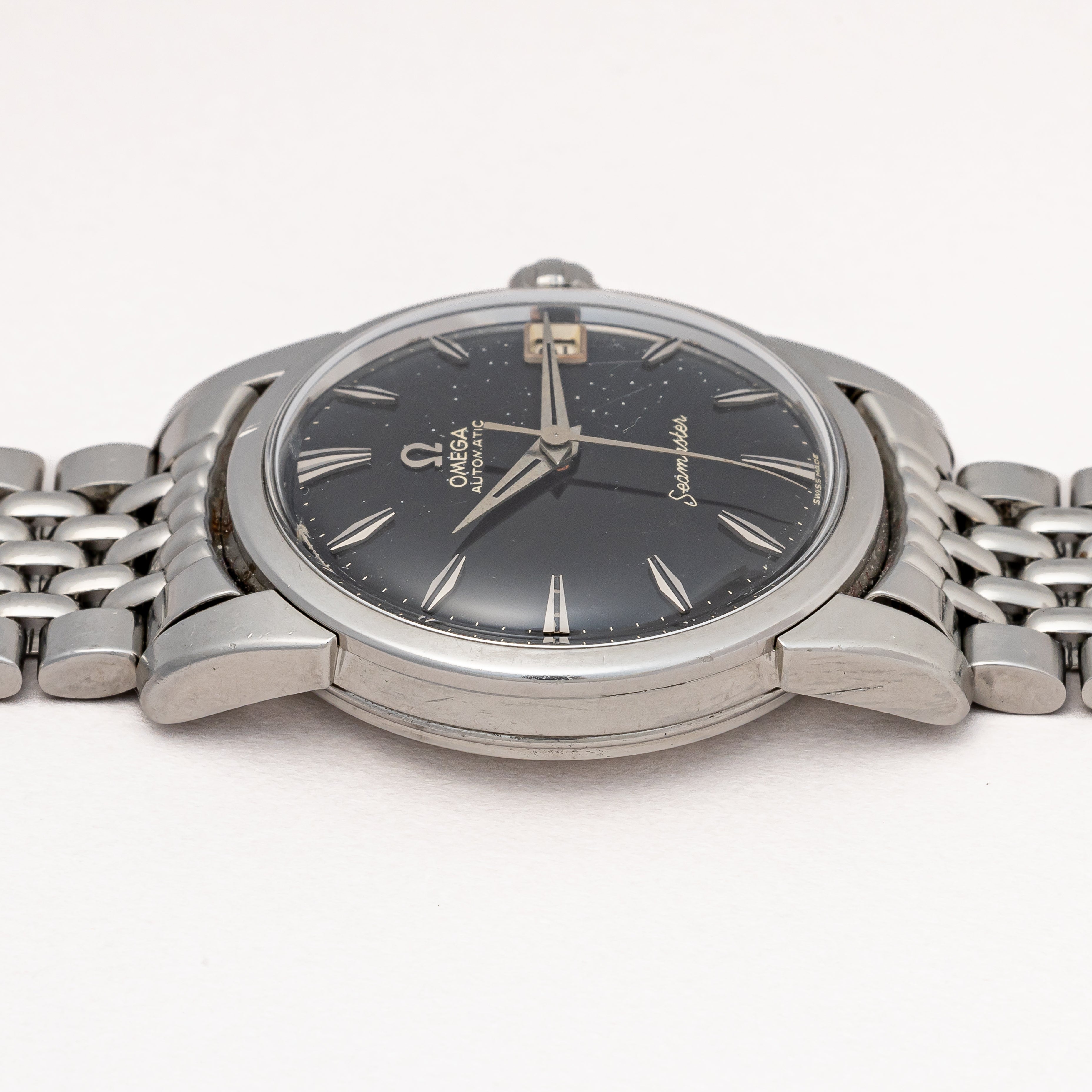 オメガ シーマスター 1958年製 オートマチック ブラックダイヤル Ref.2849