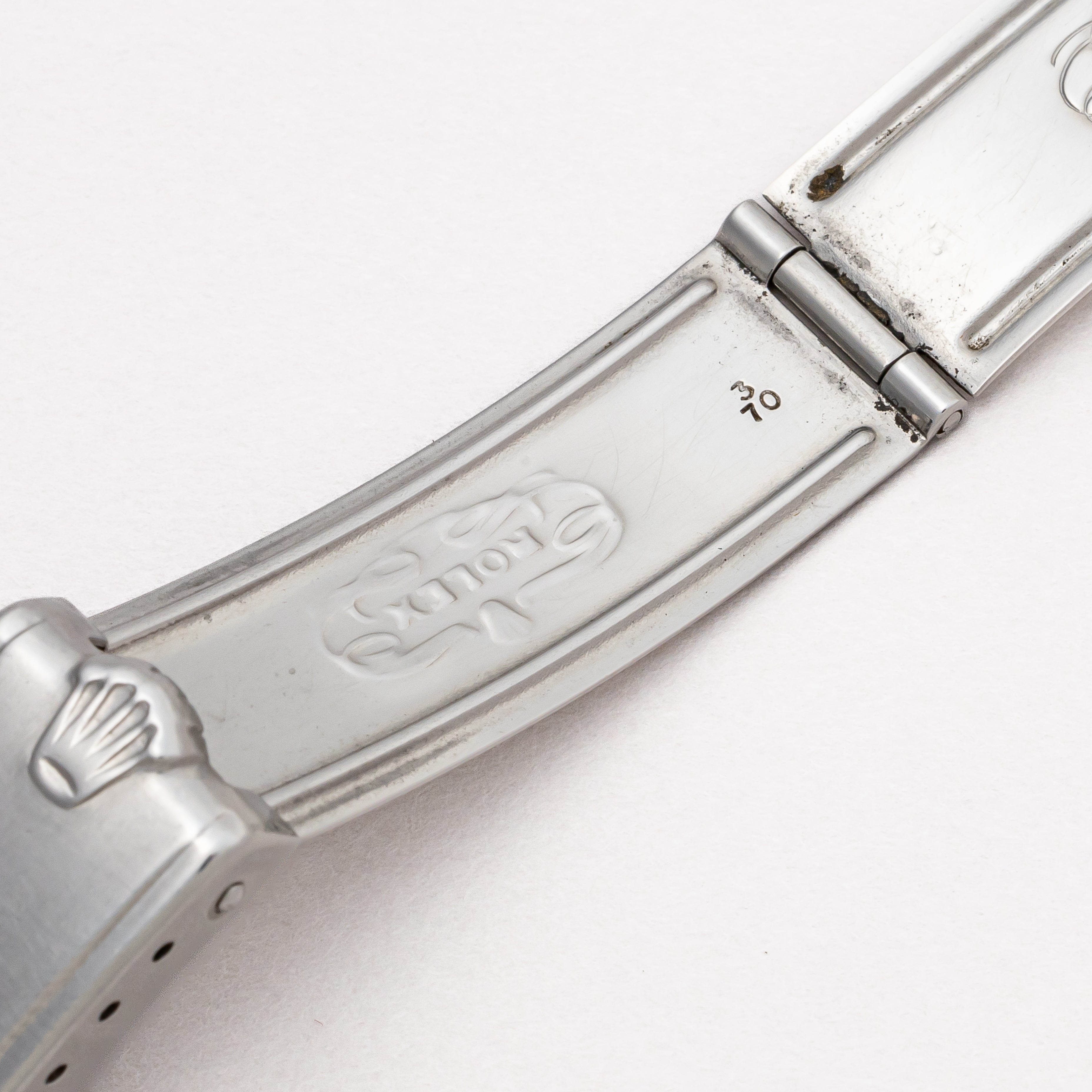 ロレックス オイスターパーペチュアル 1969年製 Ref.1002 グレーダイヤル 純正リベットブレス