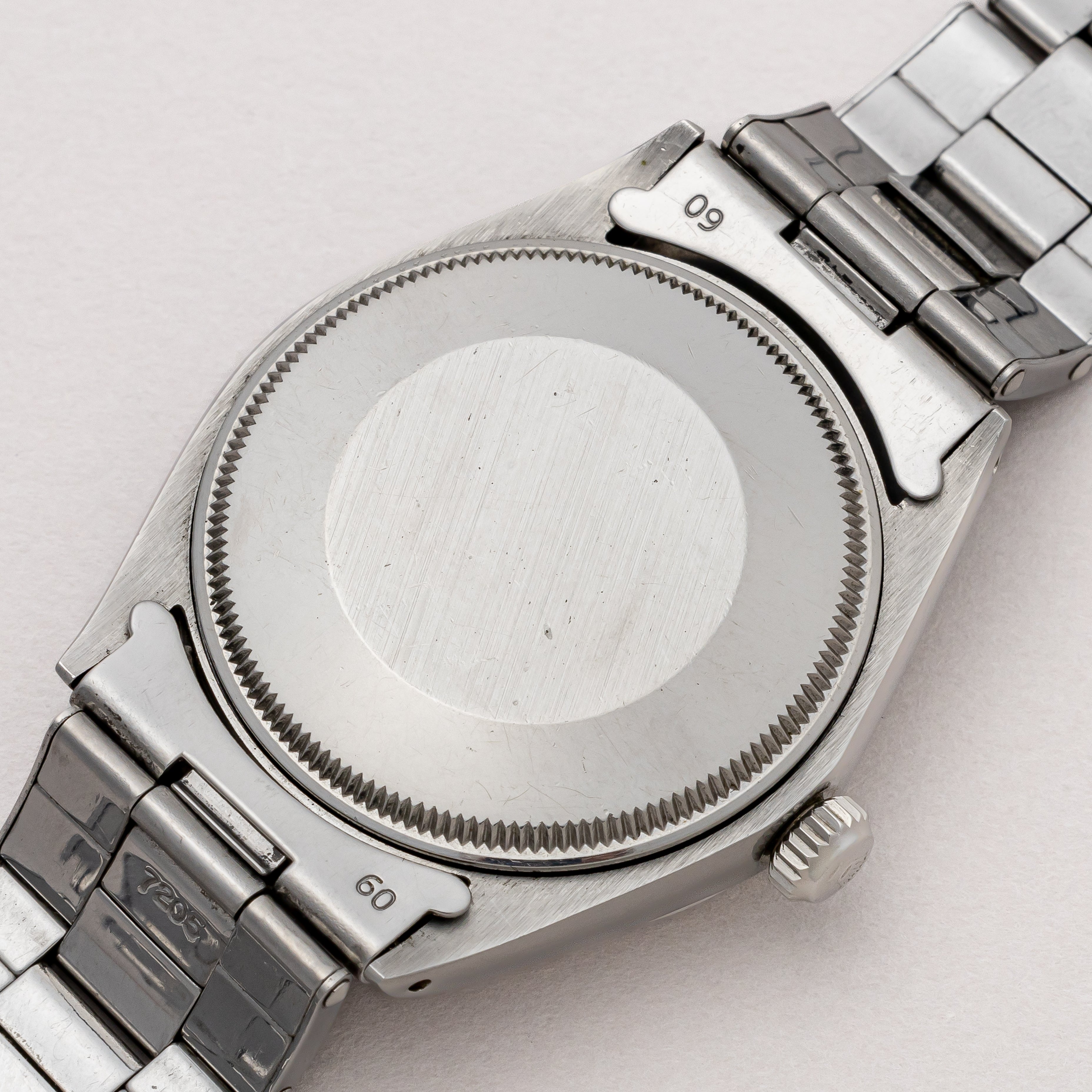 ロレックス オイスターパーペチュアル 1969年製 Ref.1002 グレーダイヤル 純正リベットブレス