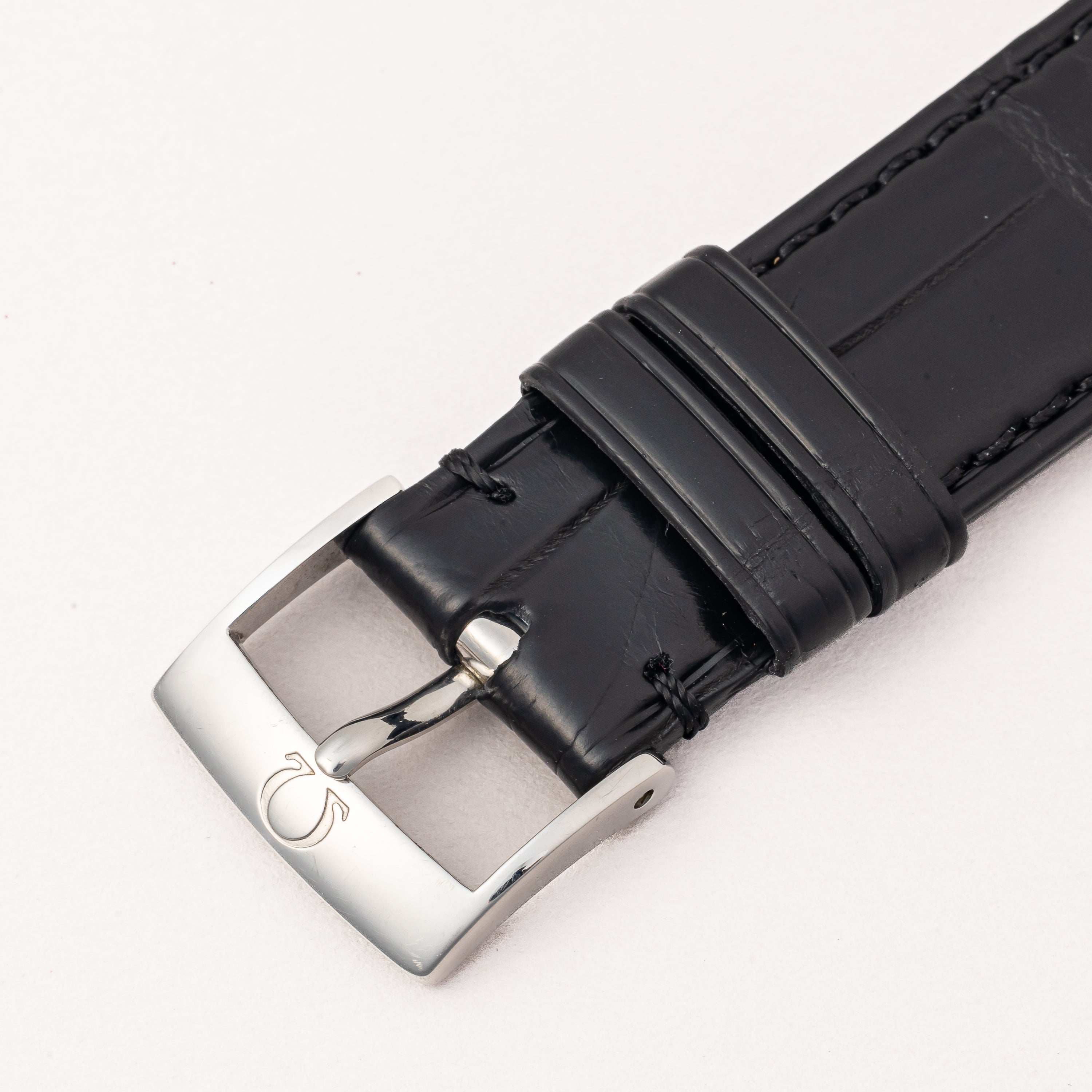 オメガ デ・ヴィル プレステージ クロノメーター 自動巻 トノーケース 1999年製 純正尾錠付き