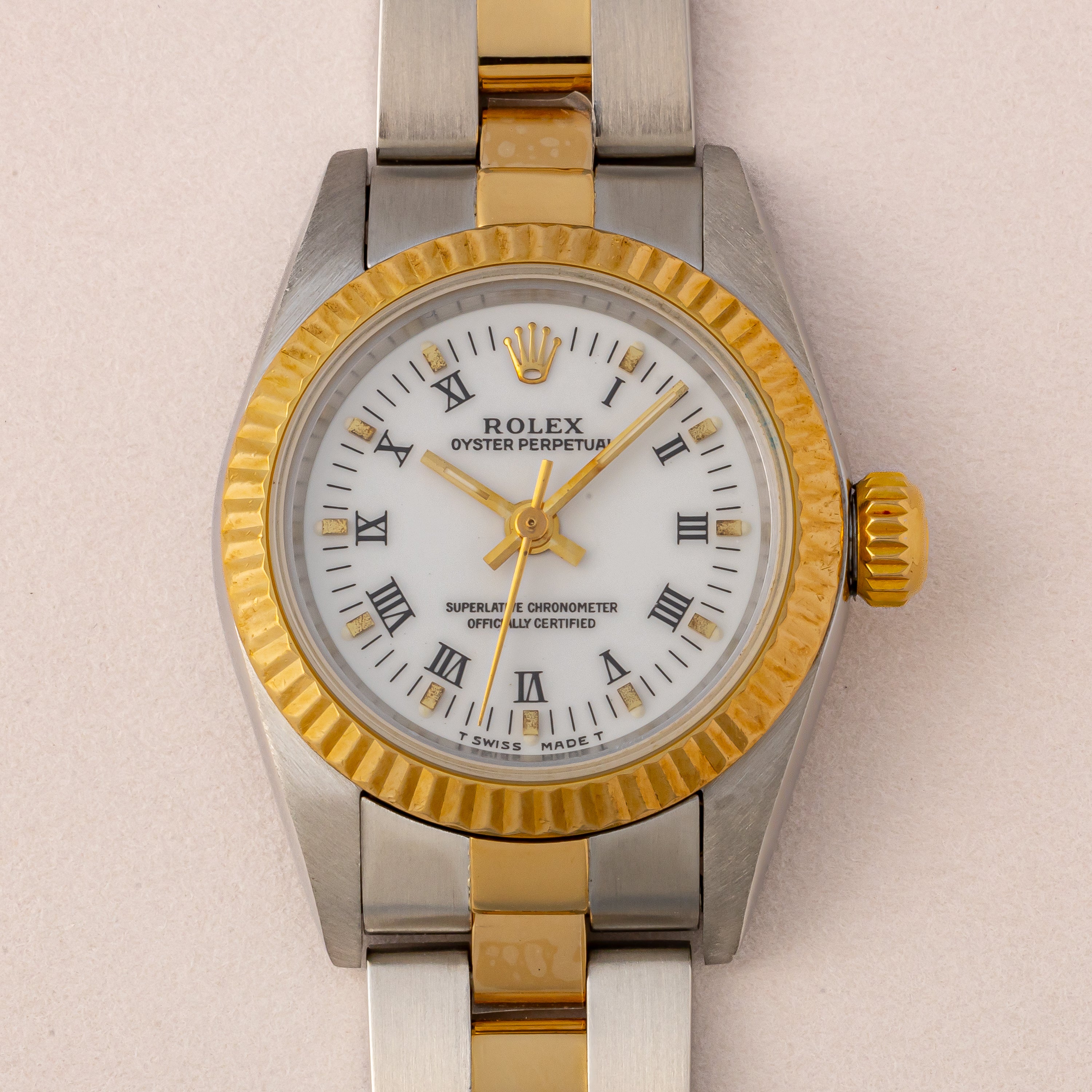 ロレックス レディース コンビ 1997年製 オイスターパーペチュアル Ref.67193ノンデイト