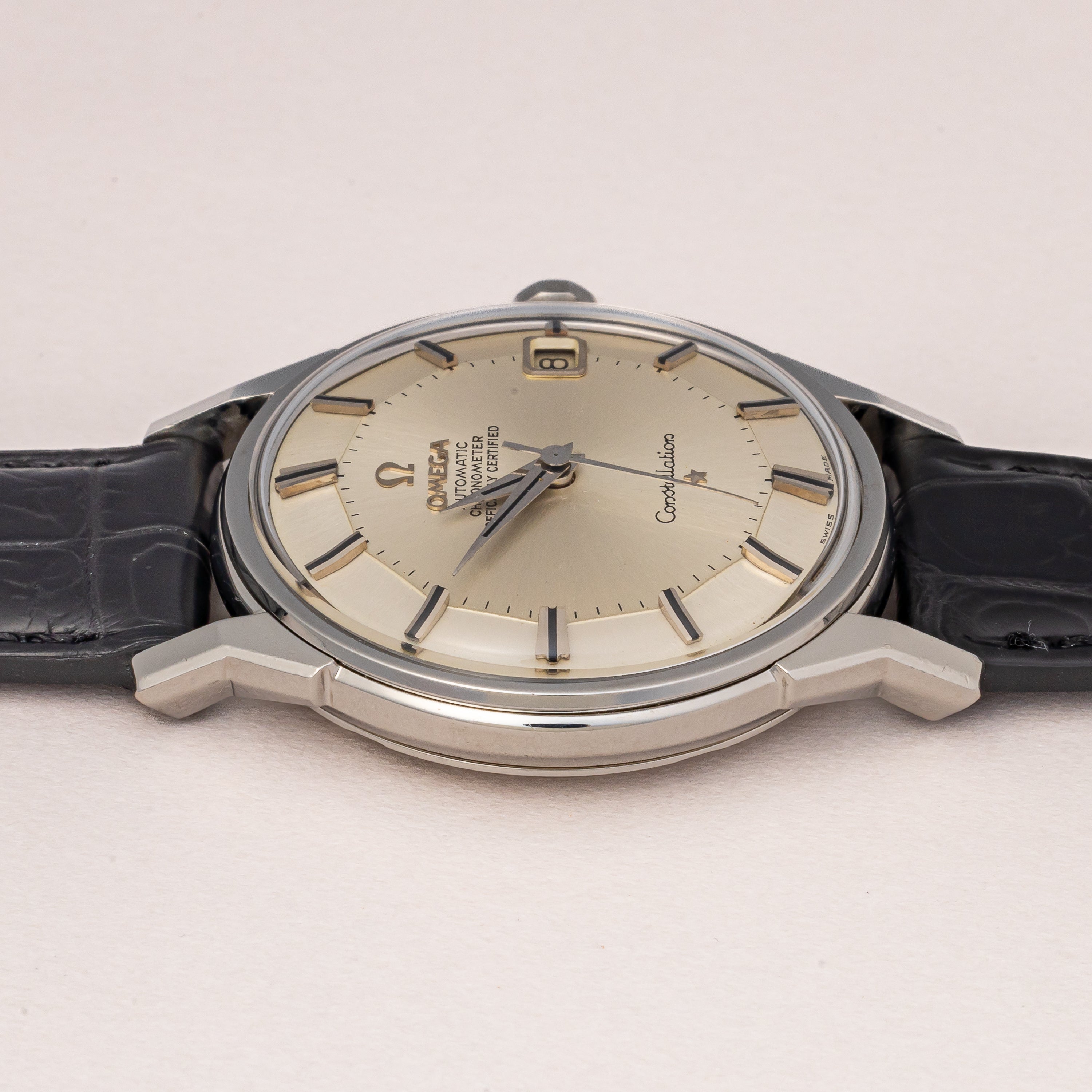 オメガ コンステレーション 12角 1966年製 Ref.168.005 シルバーダイヤル 自動巻クロノメーター