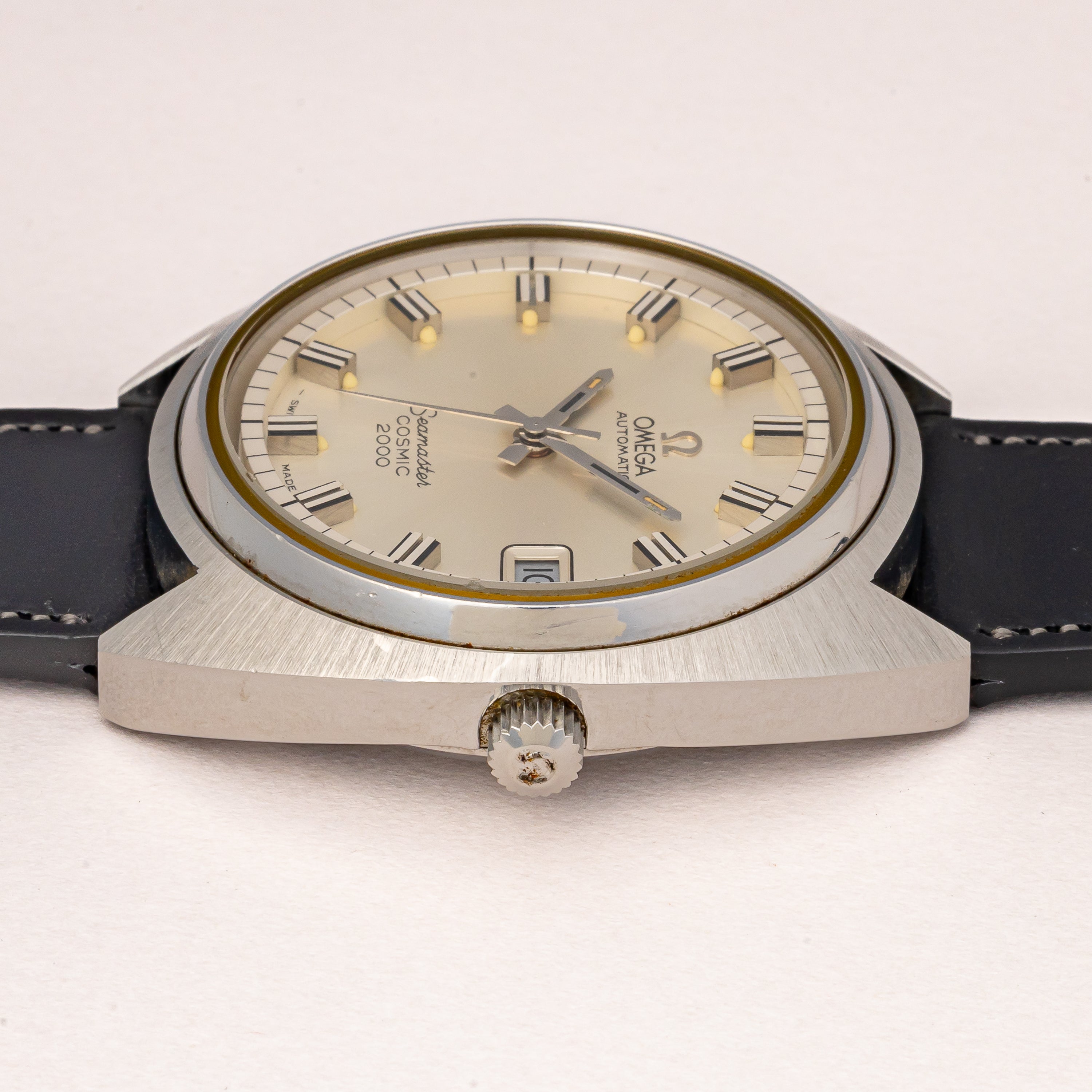 オメガ シーマスター コスミック2000 1970年代製 自動巻 箱、尾錠付き