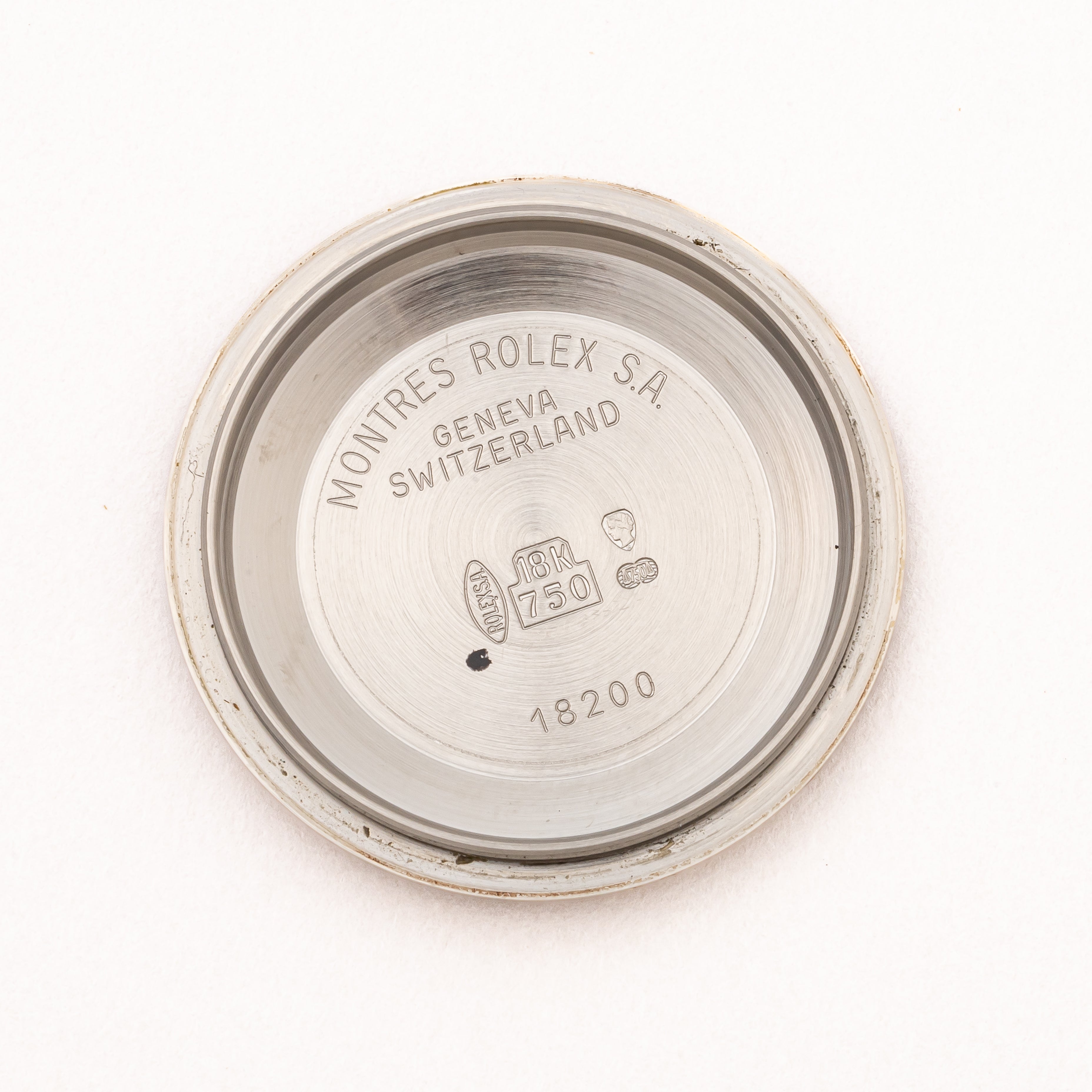 ロレックス デイデイト 1995年製 Ref.18239 18KWG ホワイトローマンダイヤル 箱、ギャラ付き