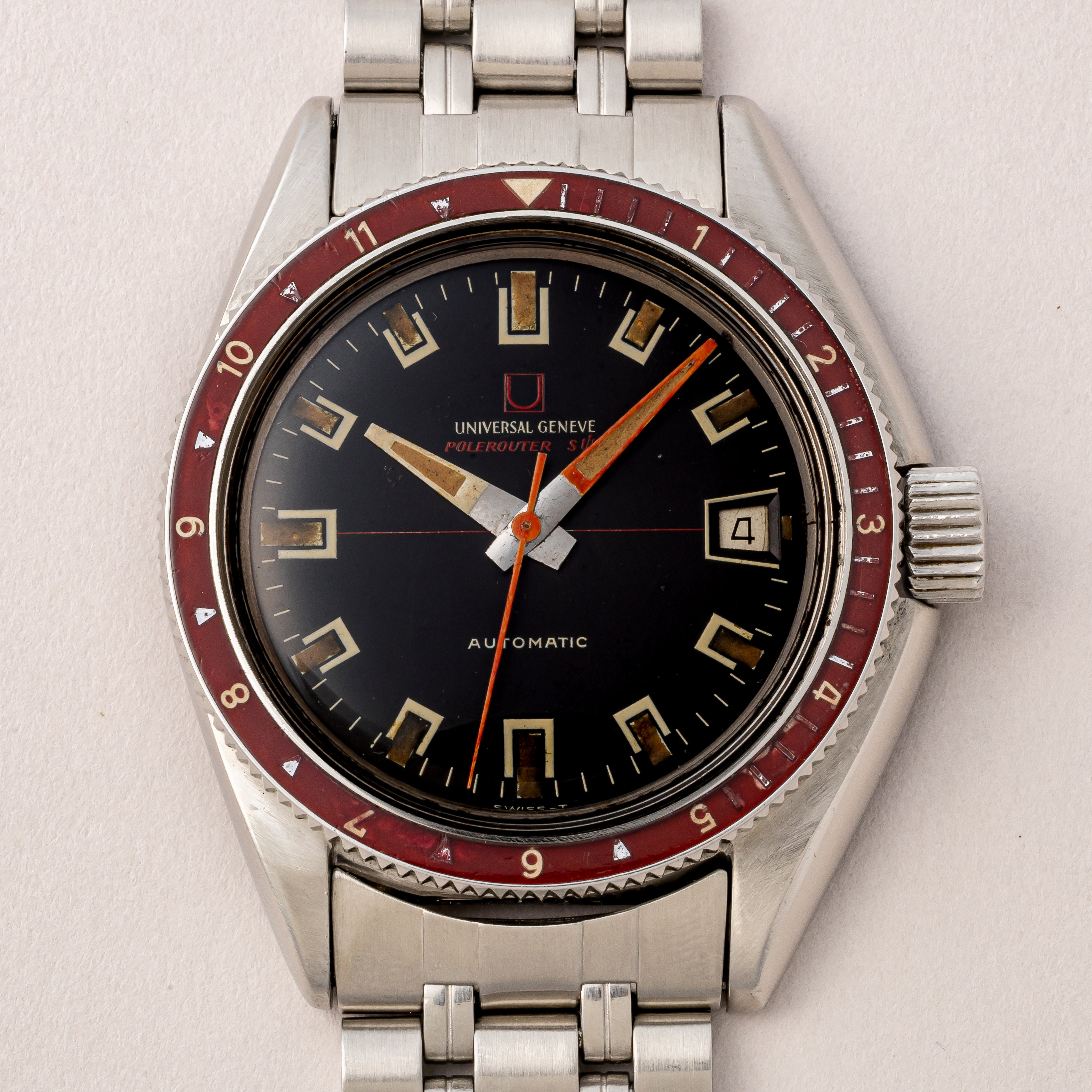 ユニバーサルジュネーブ ポールルーター サブ 1960年代製 Ref.869124/02