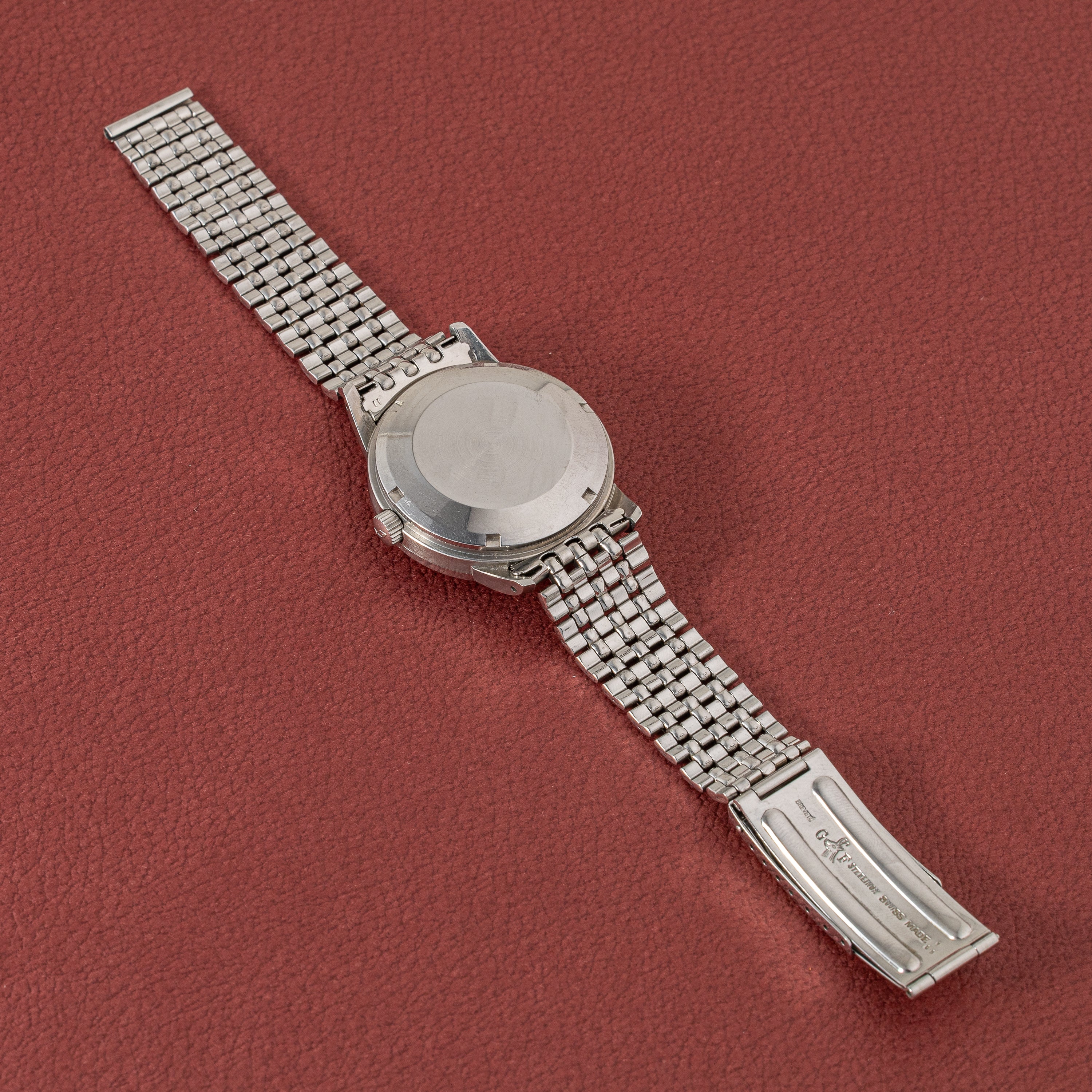 IWC インヂュニア 1963年製 Ref.666AD Cal.8531 純正ゲイフレアーブレス付き