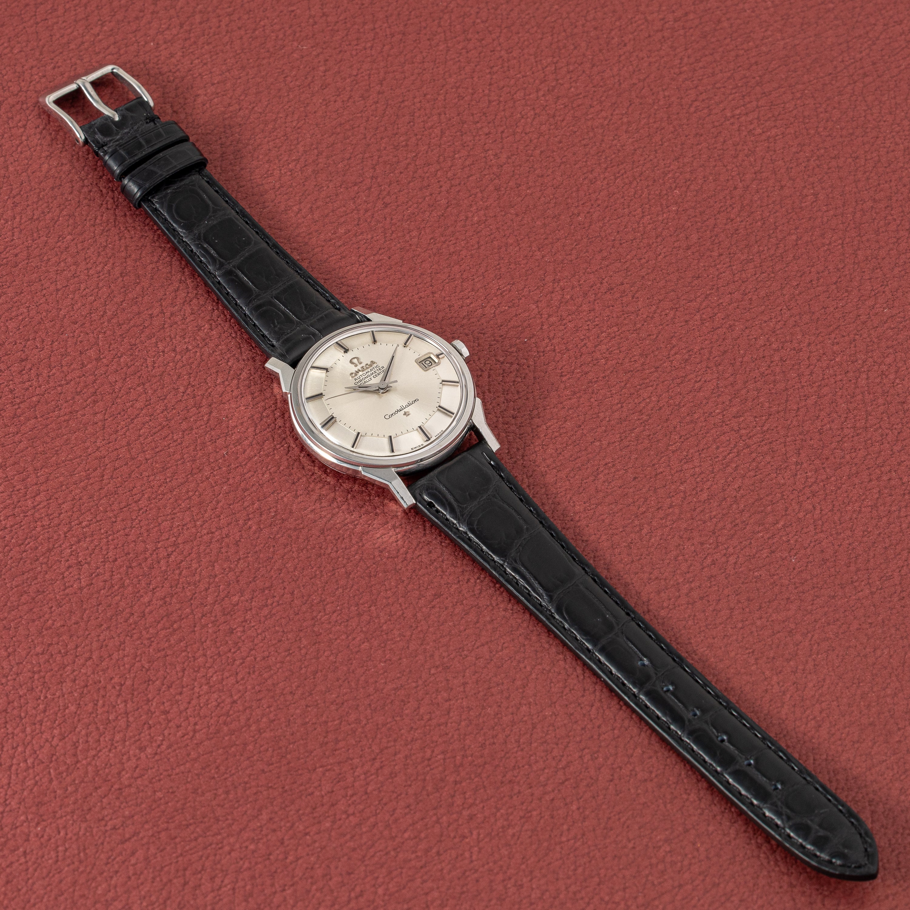 オメガ コンステレーション 12角 1966年製 Ref.168.005 シルバーダイヤル 自動巻クロノメーター