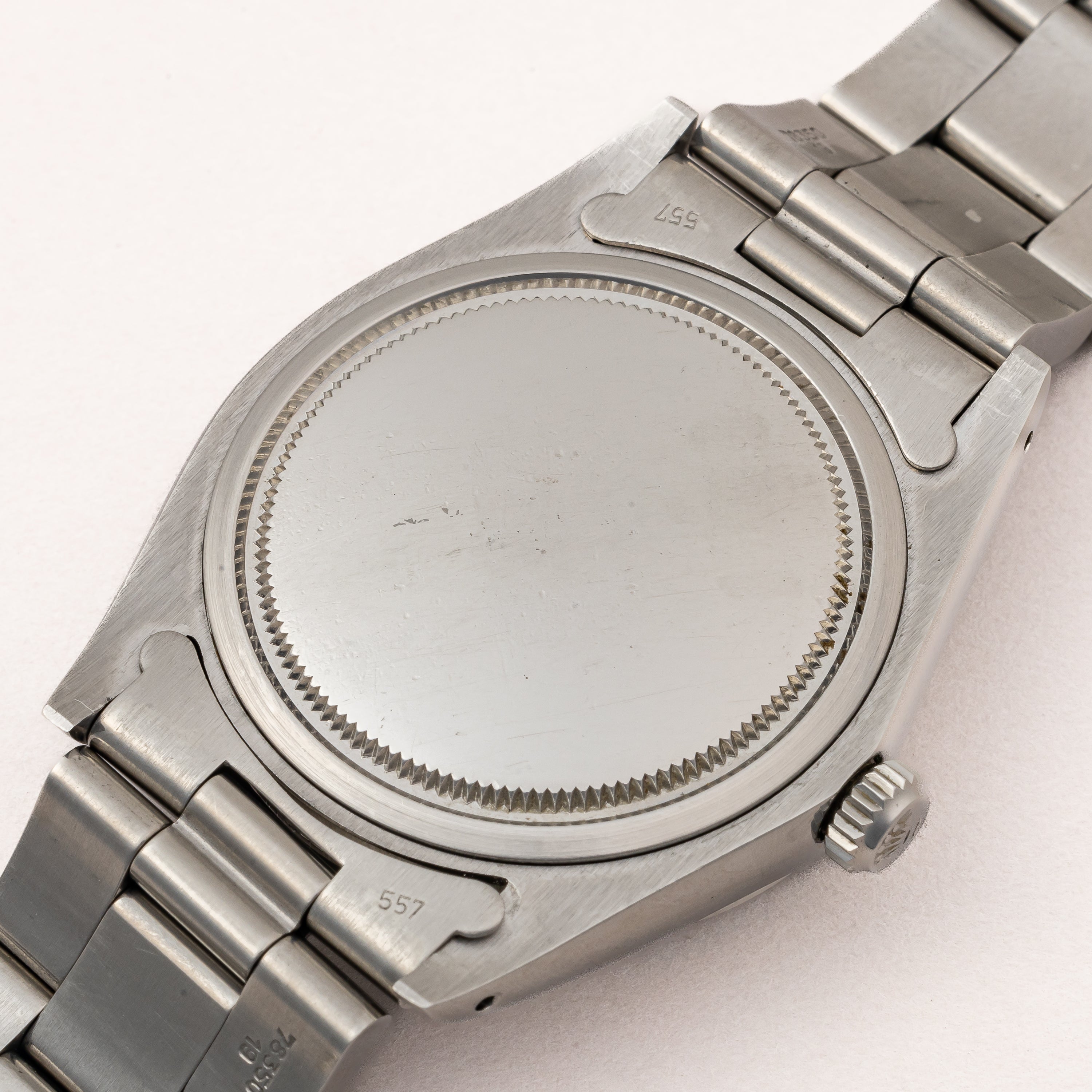 ロレックス オイスターデイト 1983年製 Ref.6694 シルバーダイヤル 純正オイスターブレス