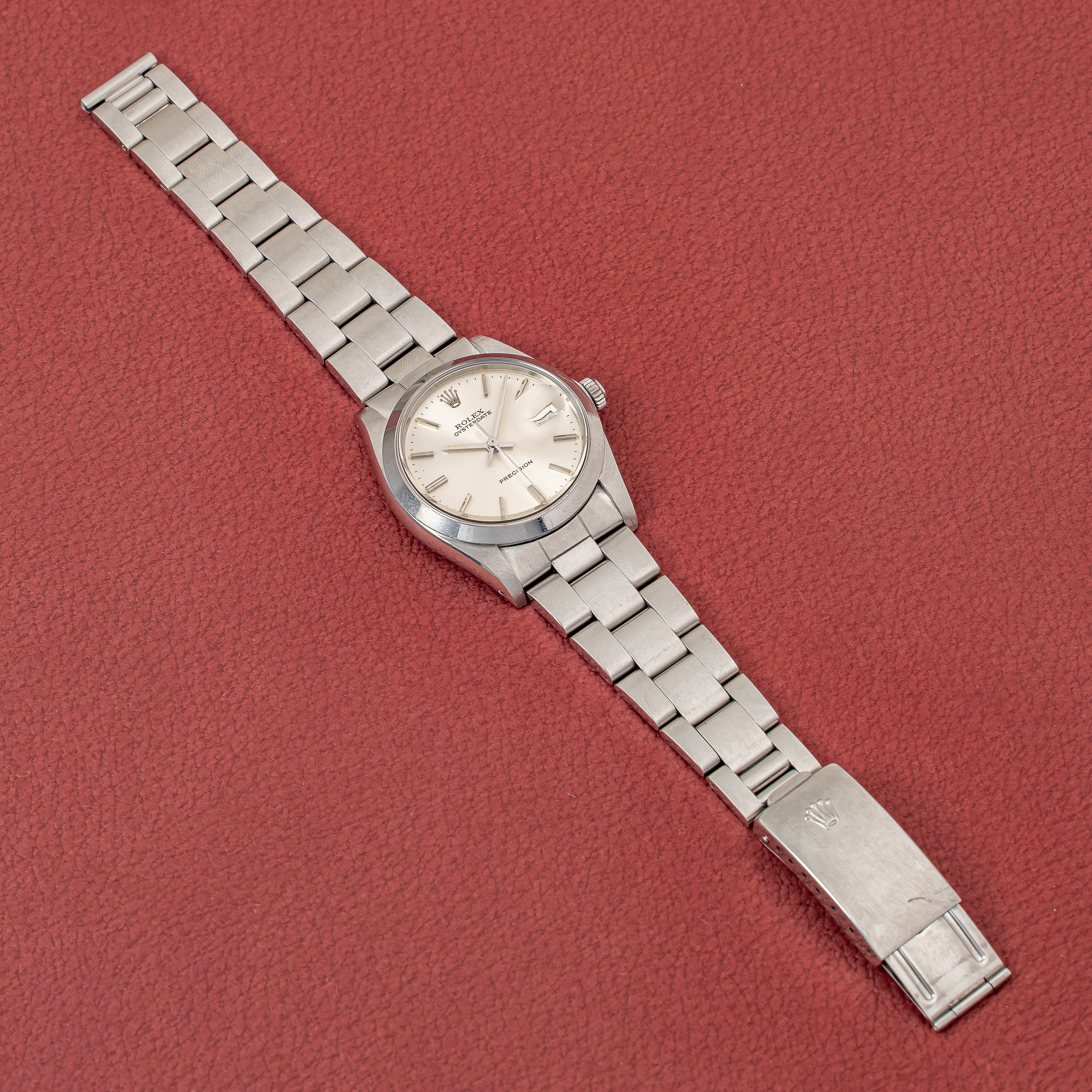 ロレックス オイスターデイト 1983年製 Ref.6694 シルバーダイヤル 純正オイスターブレス