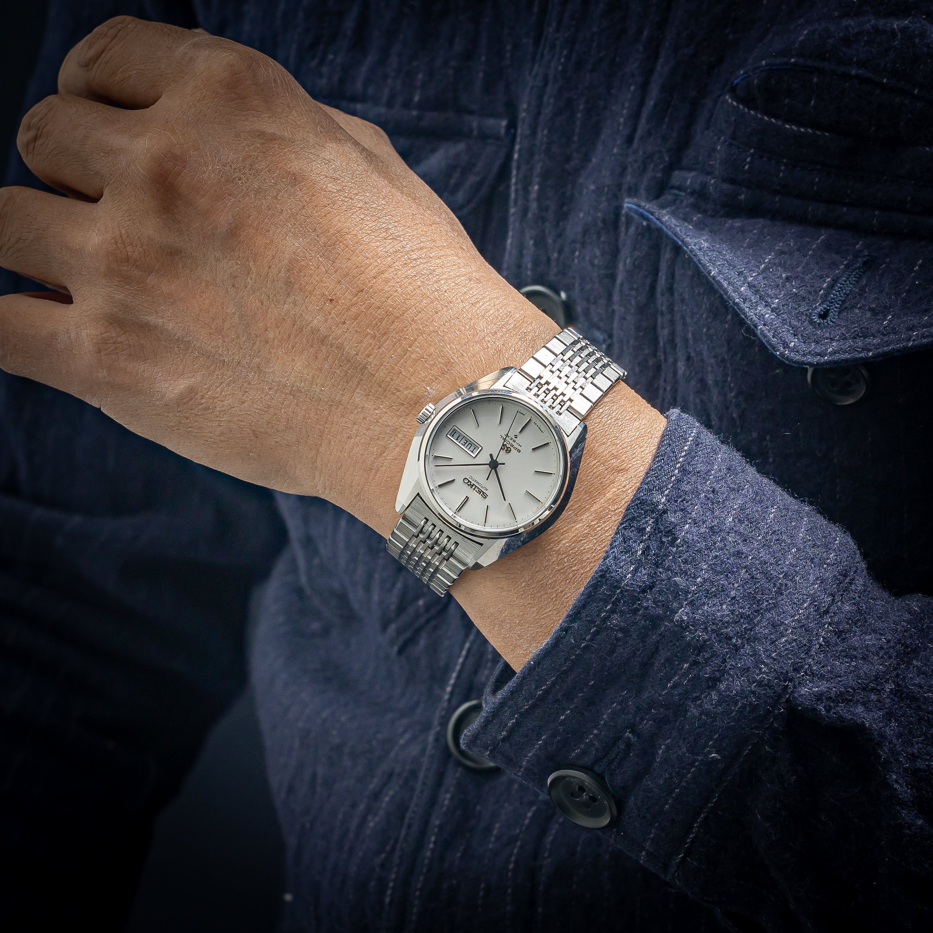 グランドセイコー スペシャル 1970年製 Ref.6156-8000 ハイビート 61GSSP 純正GSブレス