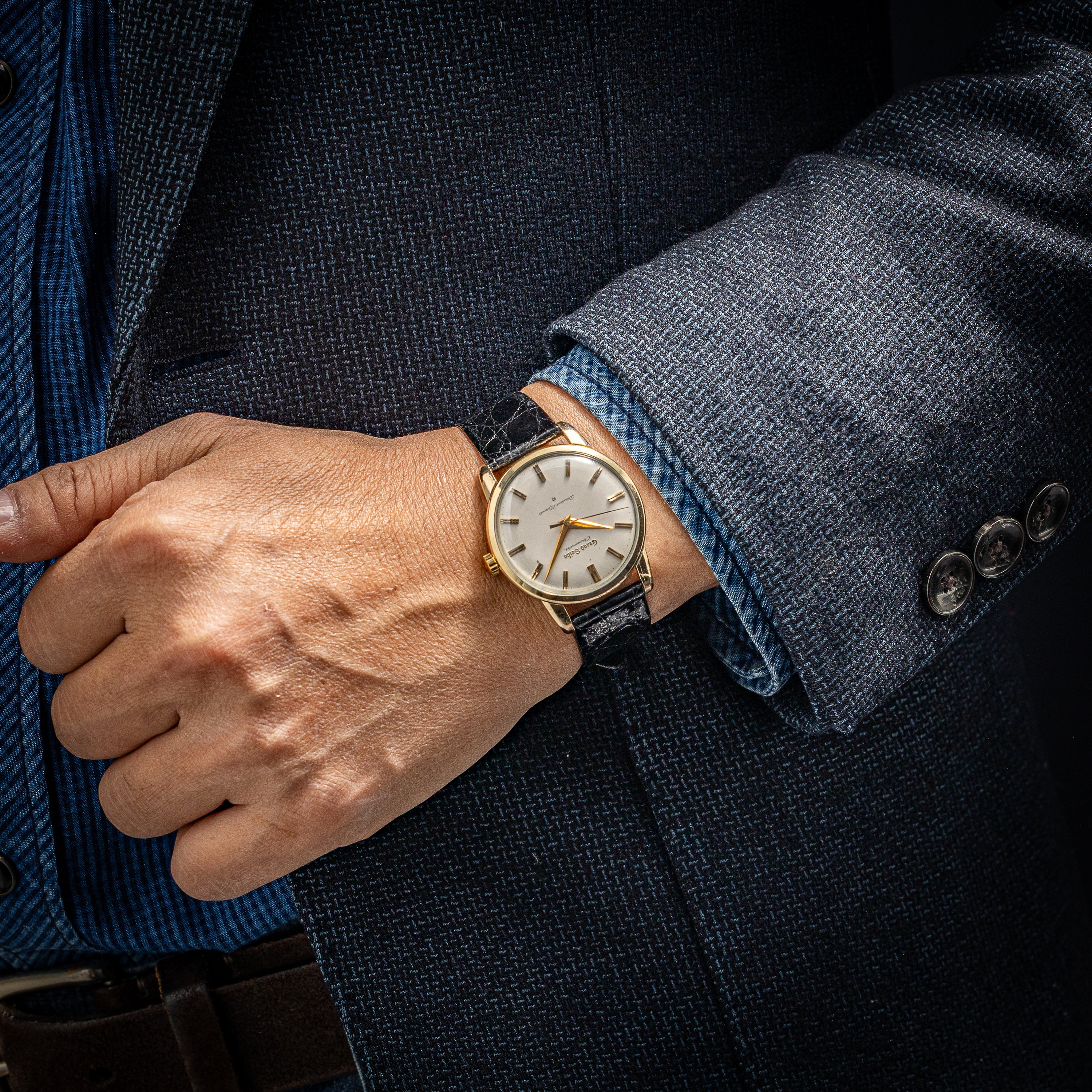 グランドセイコー ファーストモデル 1963年製 Ref.J14070E GS アップライトダイヤル