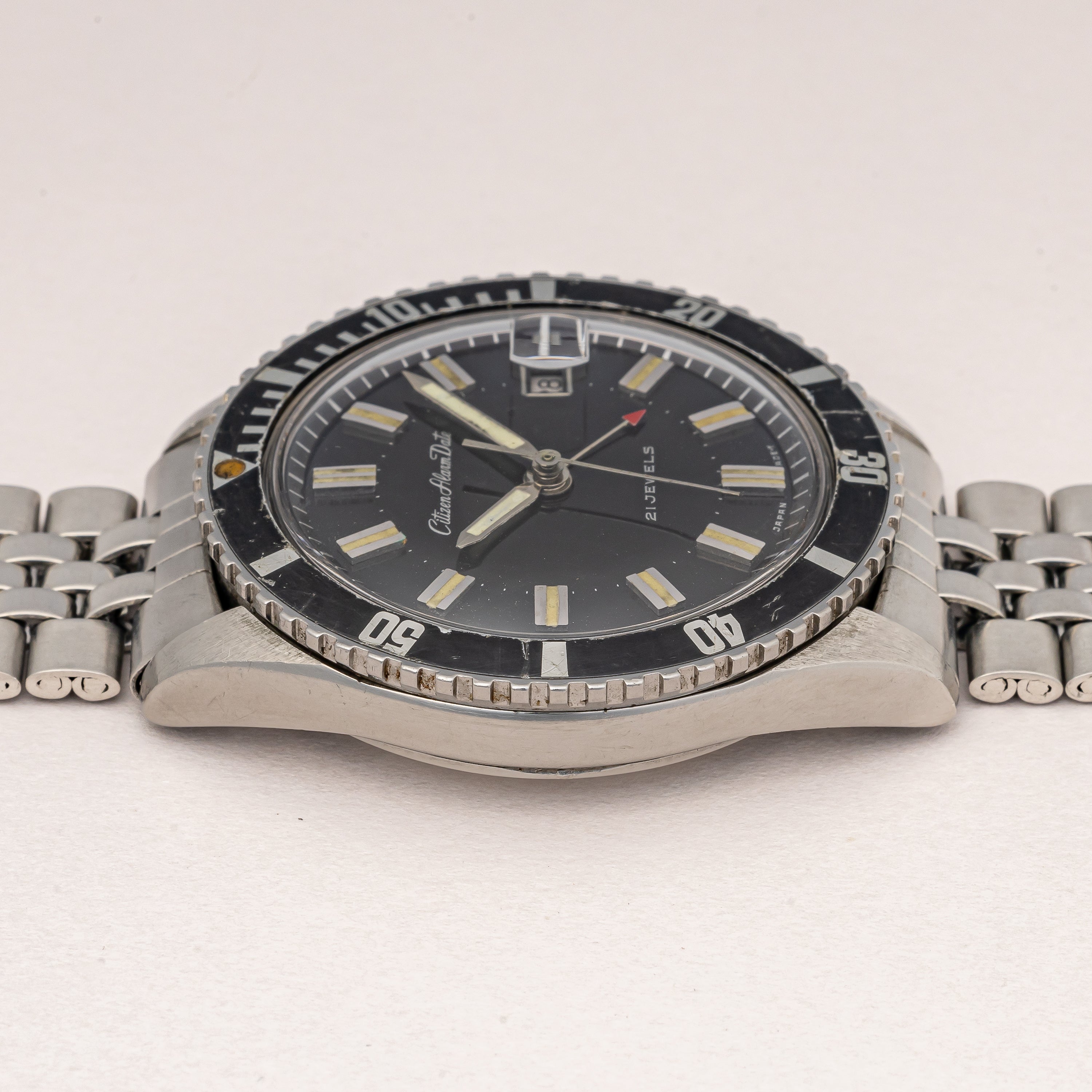 シチズン アラームデイト ダイバー 1968年製 Ref.ALDS52902-Y